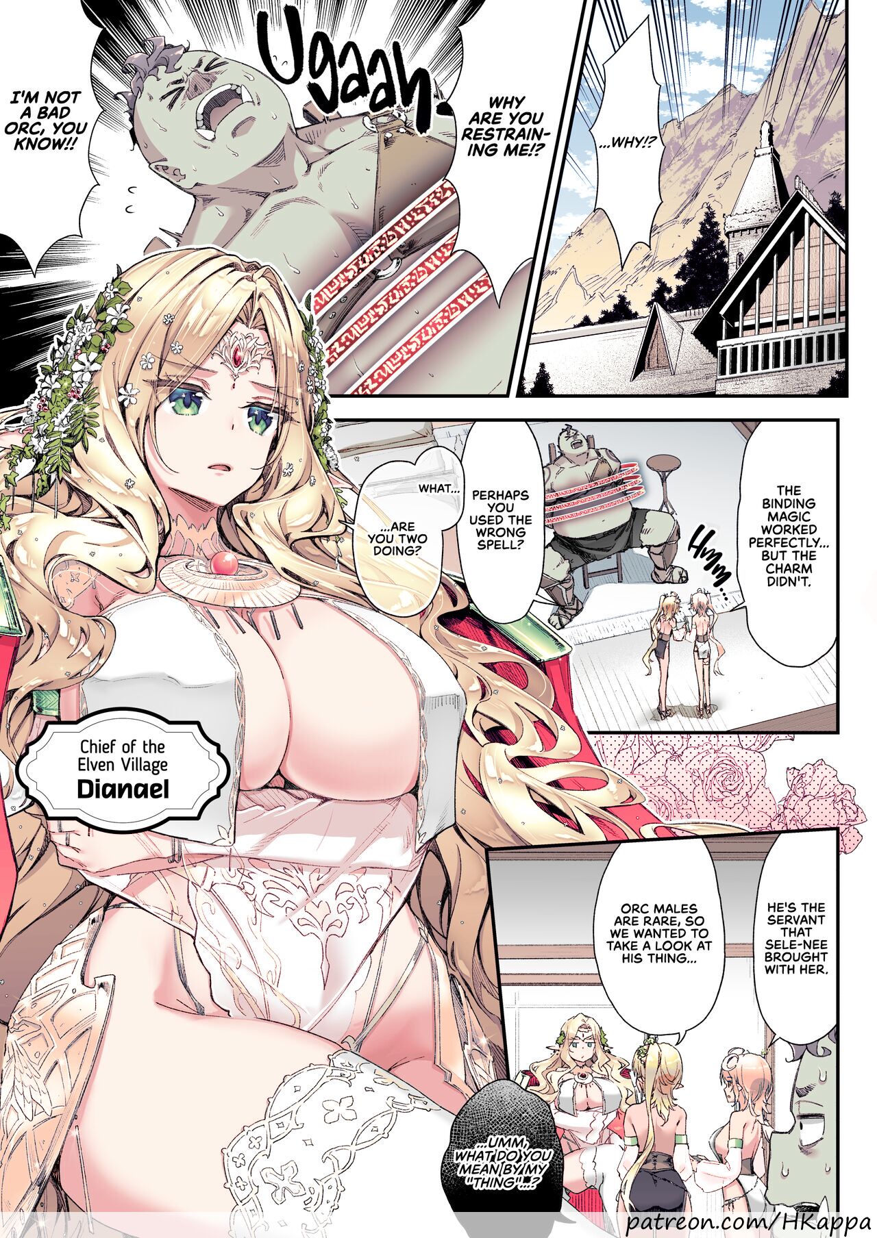 [Ichinose Land]Oideyo! Midarana Elf no Mori | Come to the Forest of the Lewd Elves![English] [RedLantern] [Colorized] [Digital] Page 3