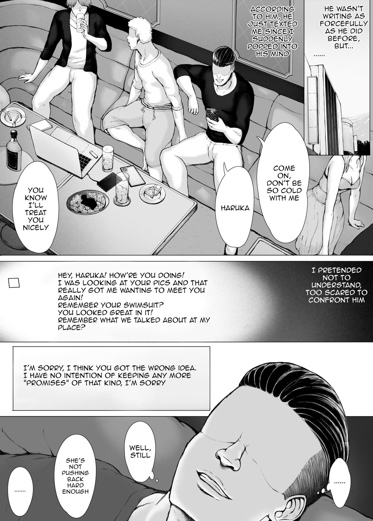 [Pulpo Azone]Hahagui 3 ~Yarichin Ryokou Hen (Ge)~ | The Mother Fucker 3 - Trip with a Playboy Arc(Part. 2) [English] {Doujins.com} Page 128