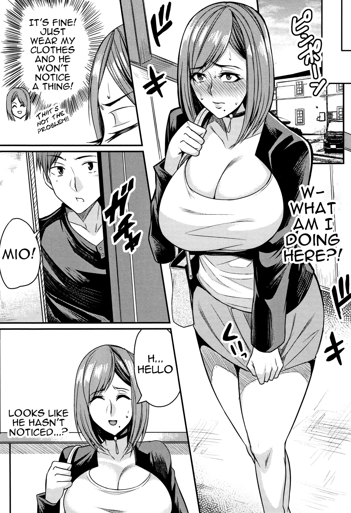 [Nishida Megane]Tsuma Chichi Temptation | Wife Breast Temptation Ch. 1-9[English] {Doujins.com} Page 24