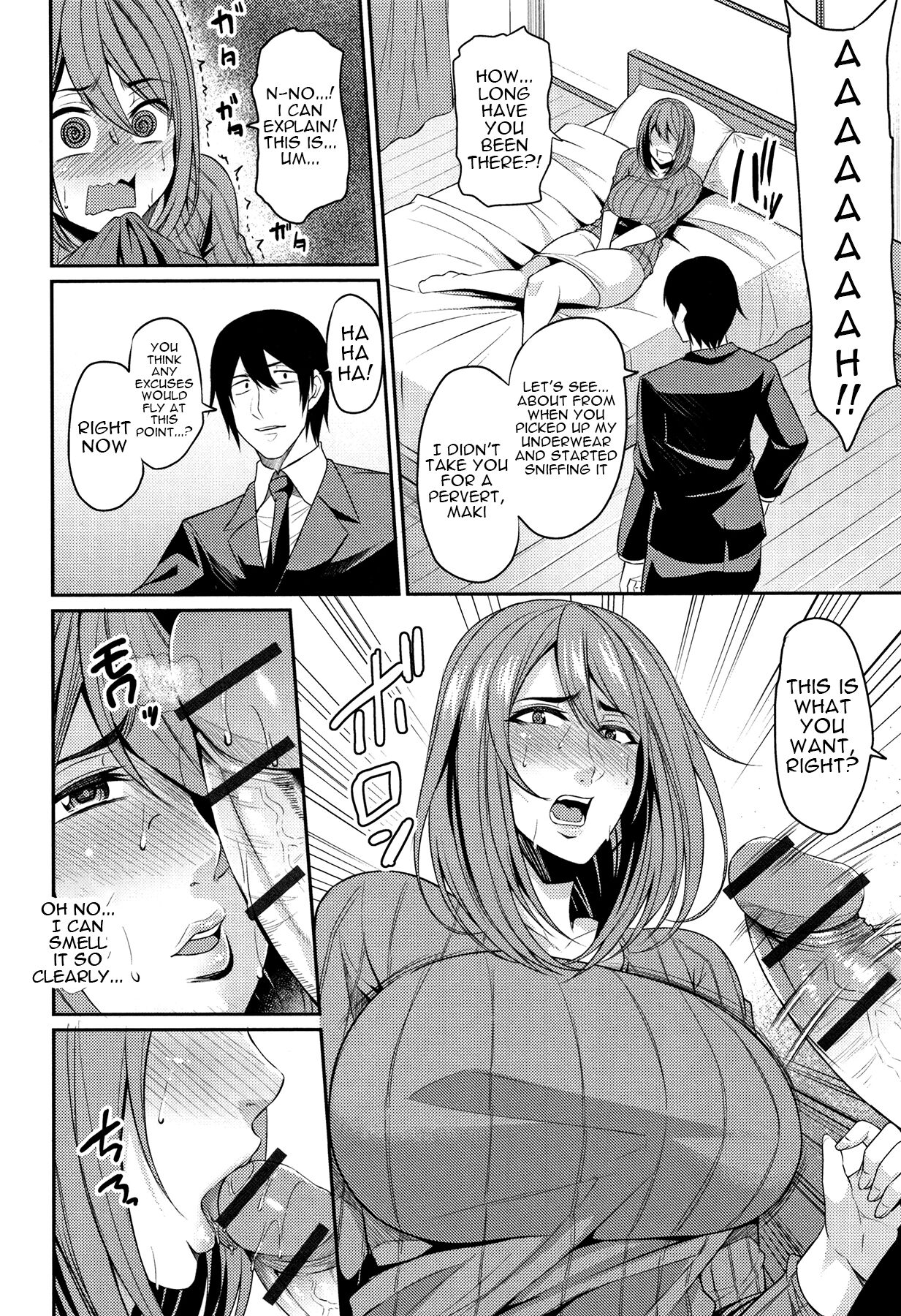 [Nishida Megane]Tsuma Chichi Temptation | Wife Breast Temptation Ch. 1-9[English] {Doujins.com} Page 43