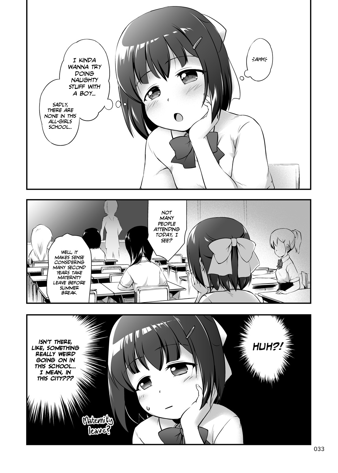 [Kajimura Market (Kajimura Kajima)]Nakadashi! Papachin Junkie ~ Oyako Jusei Ninshin Bote H mo Aru yo | Dad's Dick Junkie Daughter - I Love Creampie - Vol. 01[English] [Team Rabu2] Page 33