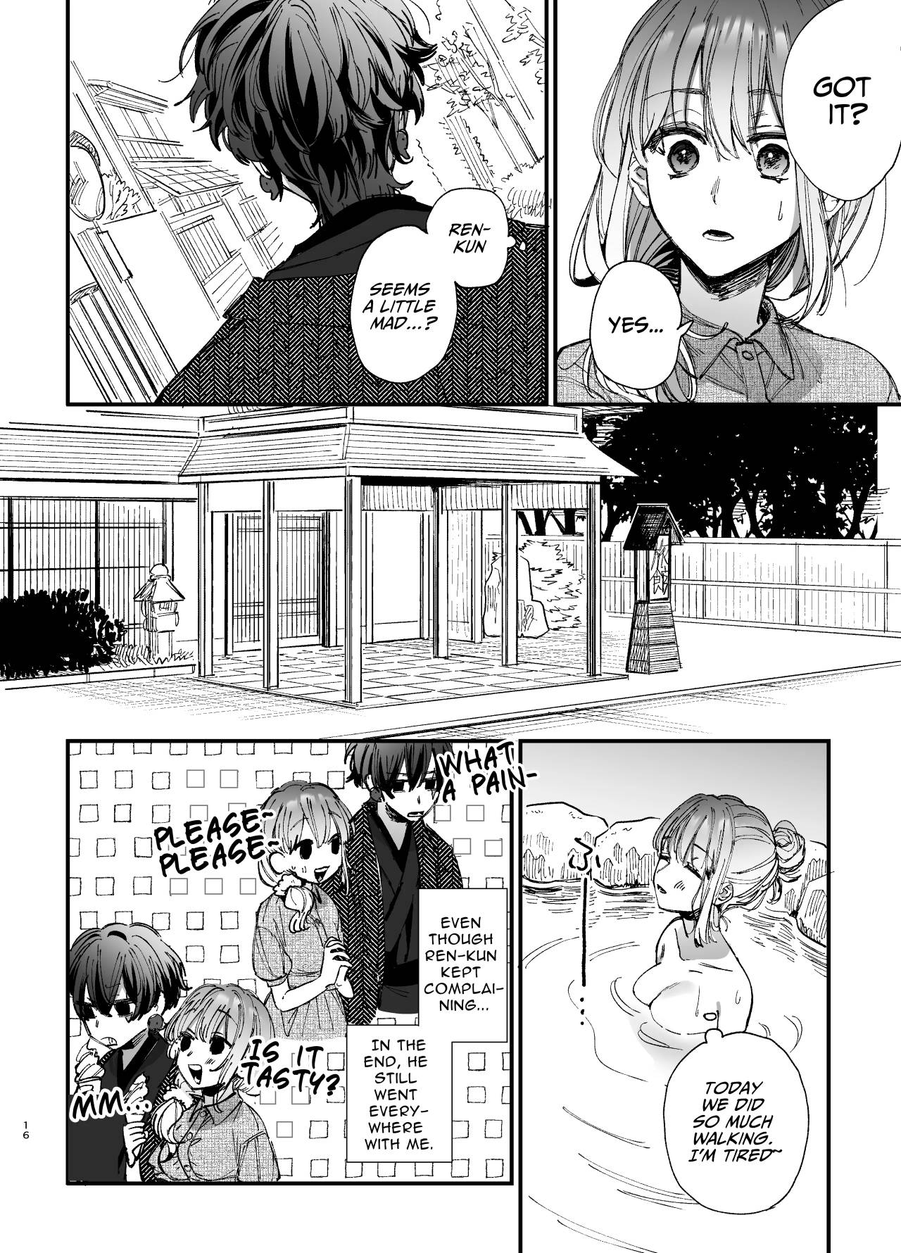 [Umenegi Daimyoujin (Umekoppe)]Saikyou Himokuzu Haraiya Ren-kun ni Dakitsubusareru made 2 | Until the Trashiest Boy Toy Exorcist Ren-kun Crushes Me in His Embrace 2[English] Page 16