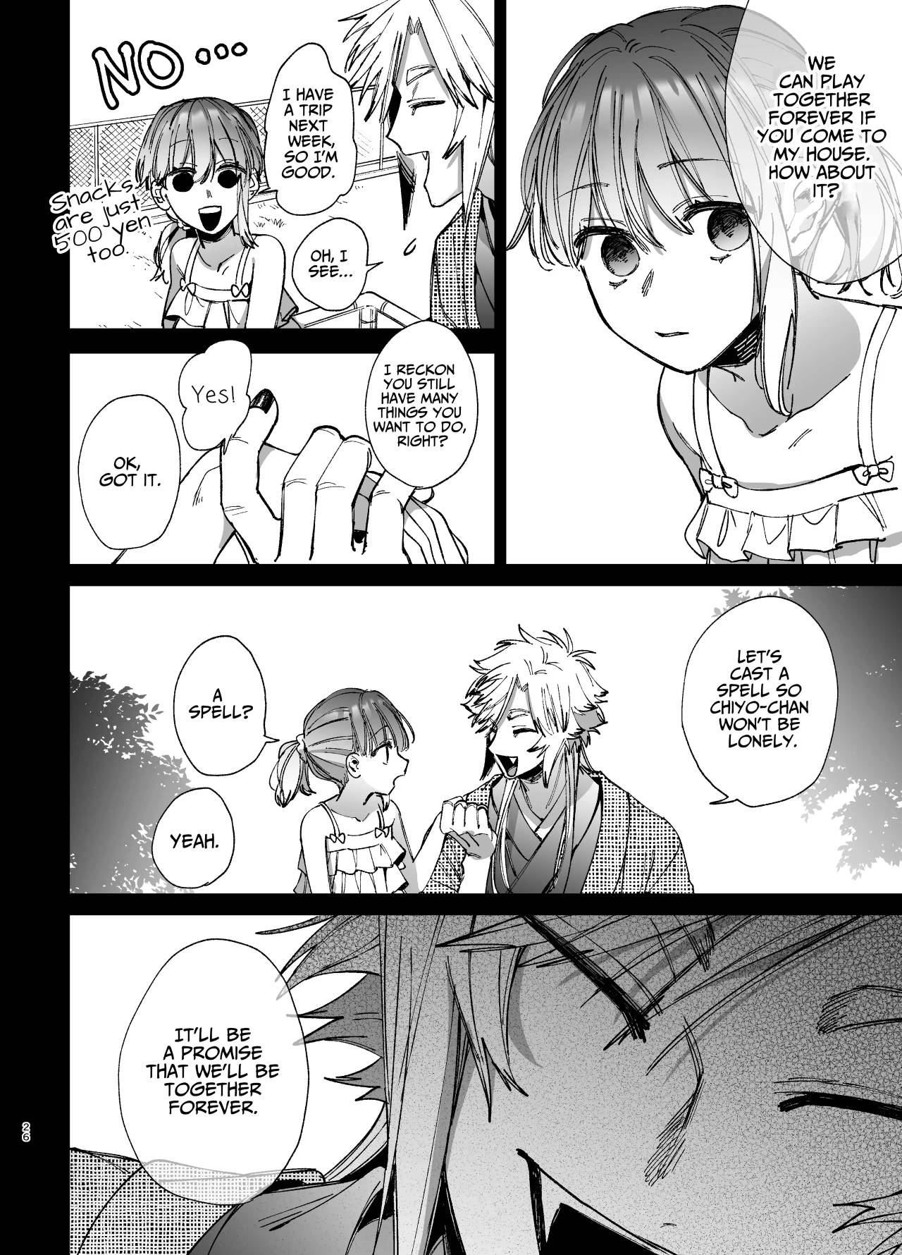 [Umenegi Daimyoujin (Umekoppe)]Saikyou Himokuzu Haraiya Ren-kun ni Dakitsubusareru made 2 | Until the Trashiest Boy Toy Exorcist Ren-kun Crushes Me in His Embrace 2[English] Page 26