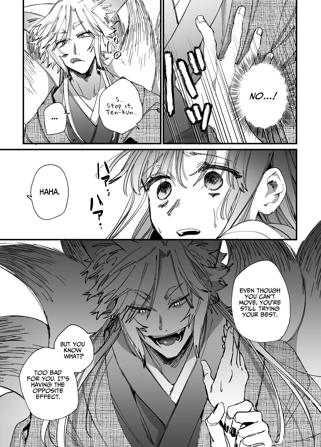 [Umenegi Daimyoujin (Umekoppe)]Saikyou Himokuzu Haraiya Ren-kun ni Dakitsubusareru made 2 | Until the Trashiest Boy Toy Exorcist Ren-kun Crushes Me in His Embrace 2[English] Page 31