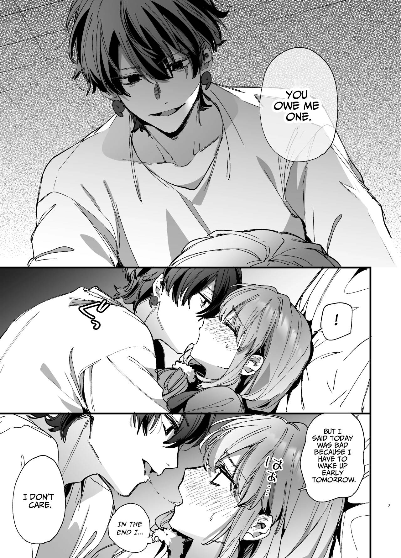 [Umenegi Daimyoujin (Umekoppe)]Saikyou Himokuzu Haraiya Ren-kun ni Dakitsubusareru made 2 | Until the Trashiest Boy Toy Exorcist Ren-kun Crushes Me in His Embrace 2[English] Page 7