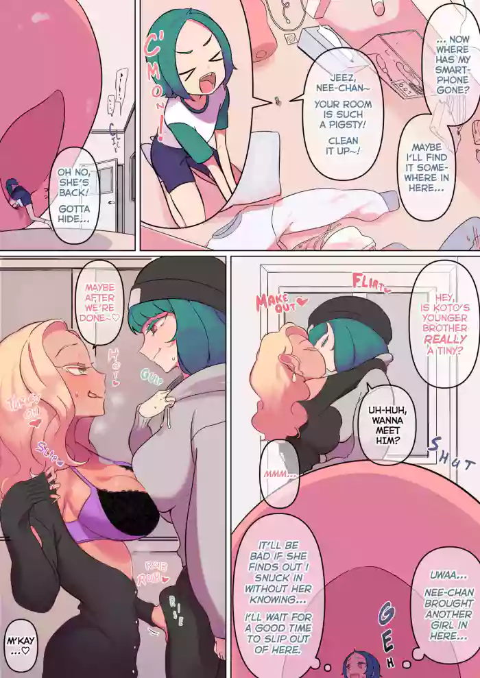 [Nyama]Futa onna no onaho de kobito kurasshu to VORE manga[English]