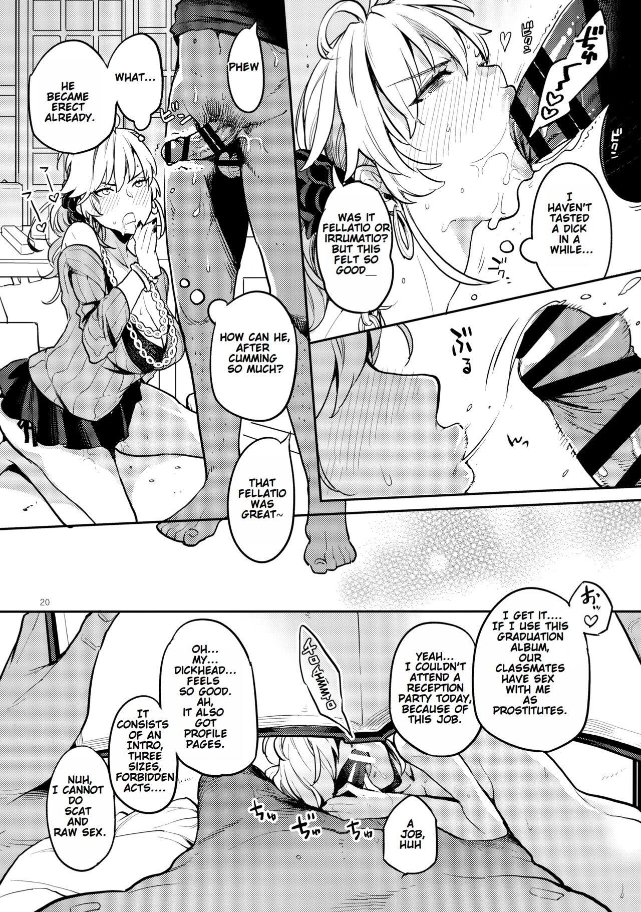 [Karegare (Kagami, Rei)]Doukyuusei Fuuzoku | Hooker Classmates[English] [Ivami Naparam] Page 19