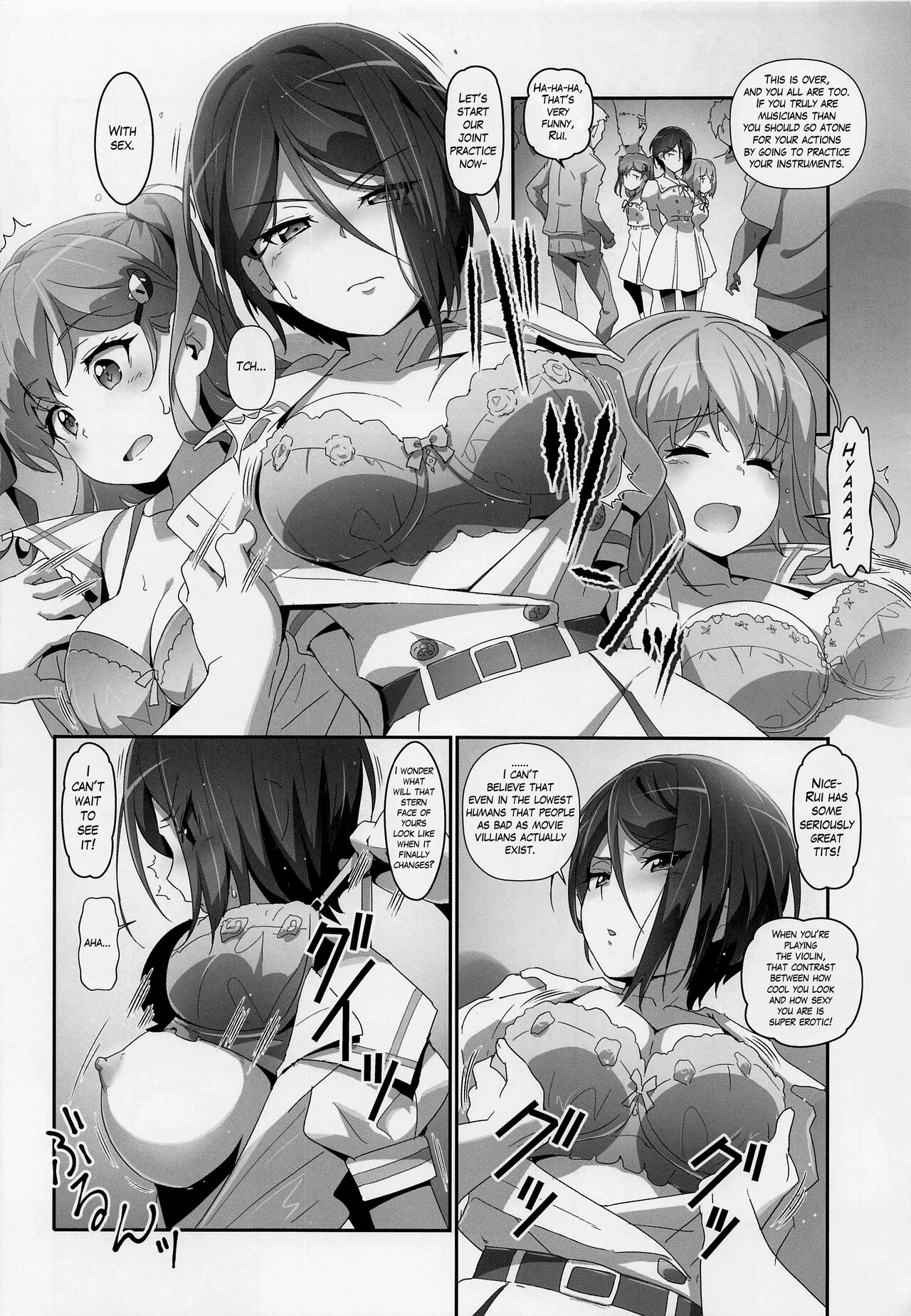 (C99) [Heart Manju Mania (Akata Izuki, Matsumori Shou)]EroYoro? 10 -Go to the Lunatic Forest-(BanG Dream!) [English] [MTL] Page 7