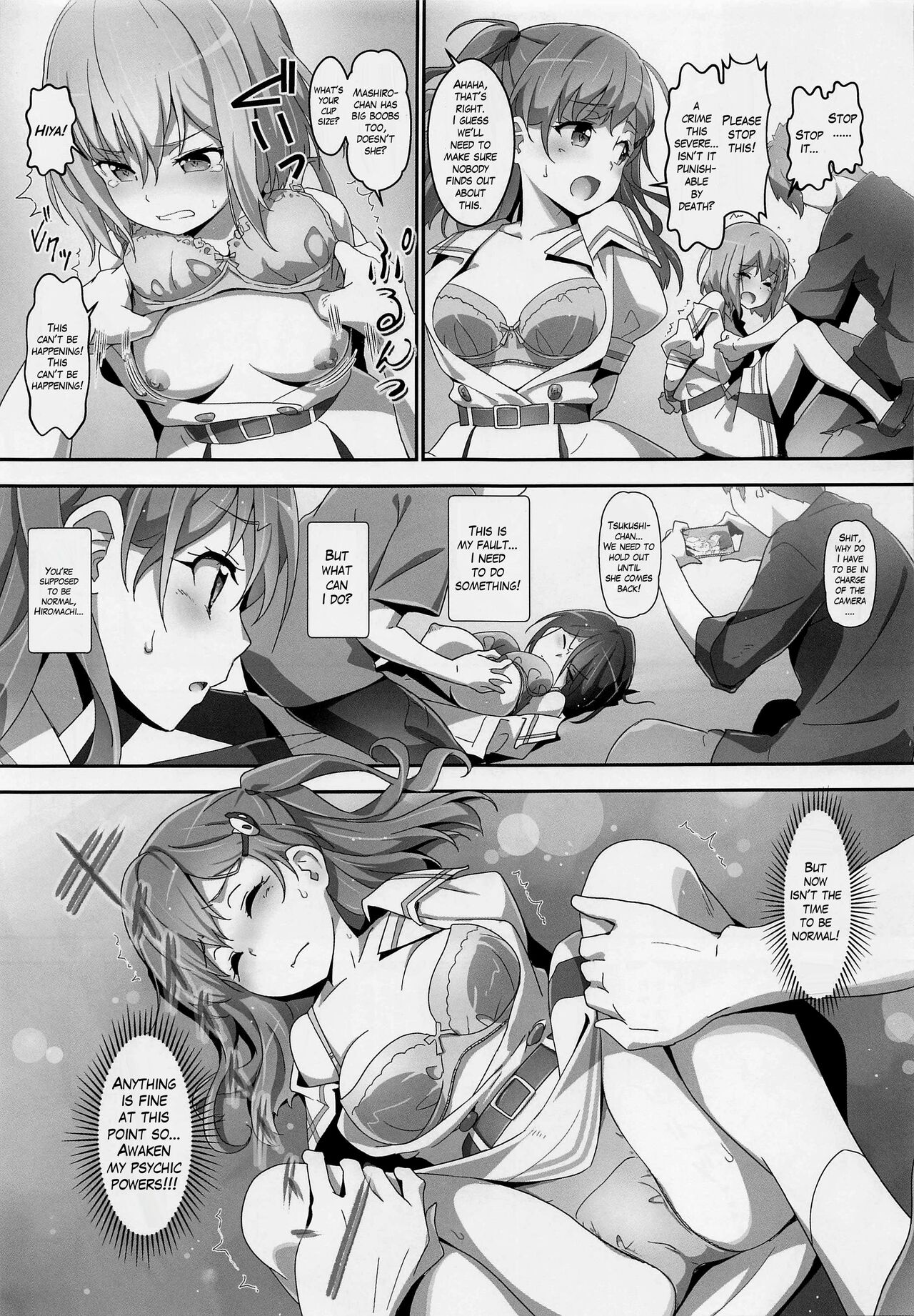 (C99) [Heart Manju Mania (Akata Izuki, Matsumori Shou)]EroYoro? 10 -Go to the Lunatic Forest-(BanG Dream!) [English] [MTL] Page 8