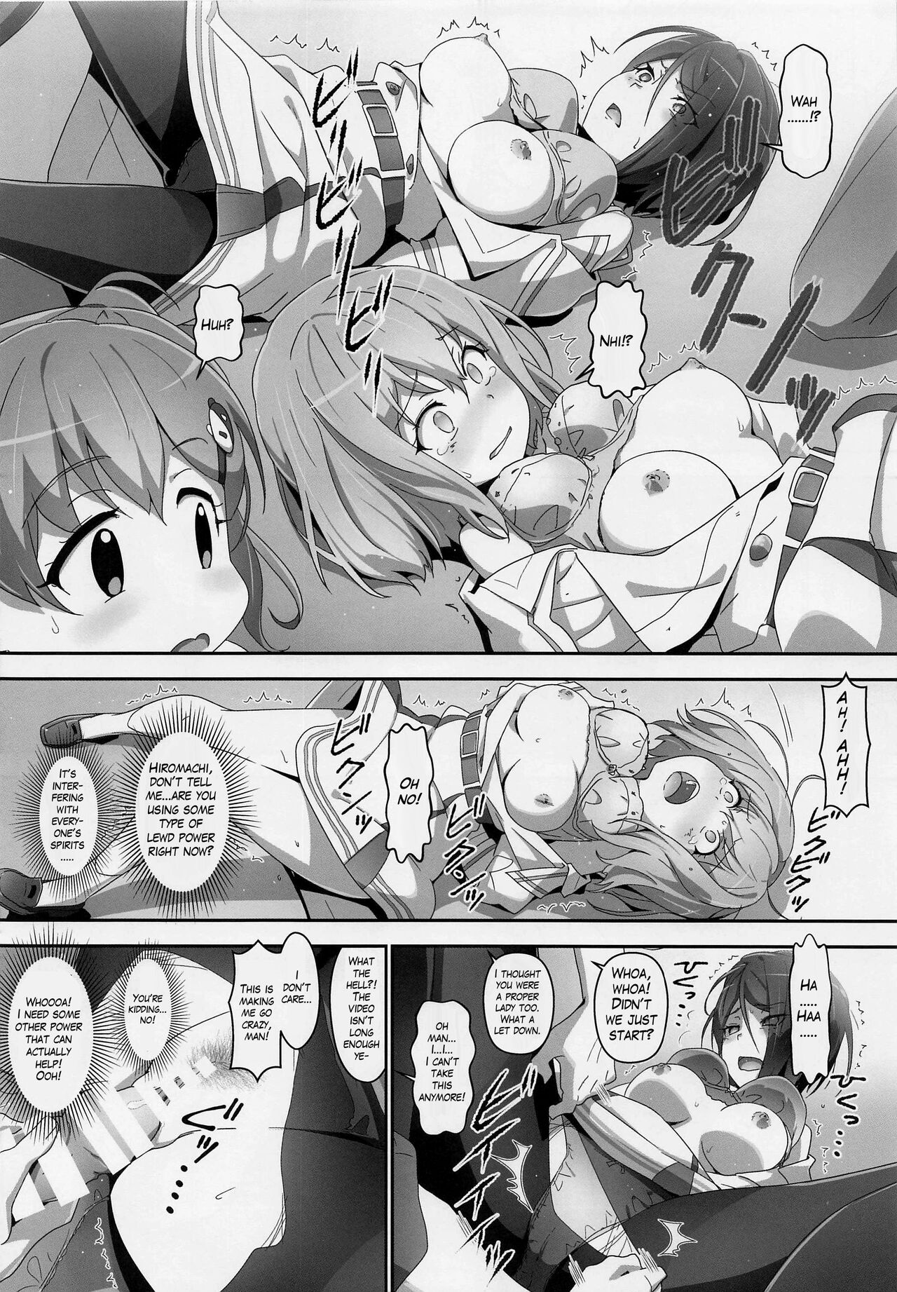 (C99) [Heart Manju Mania (Akata Izuki, Matsumori Shou)]EroYoro? 10 -Go to the Lunatic Forest-(BanG Dream!) [English] [MTL] Page 9