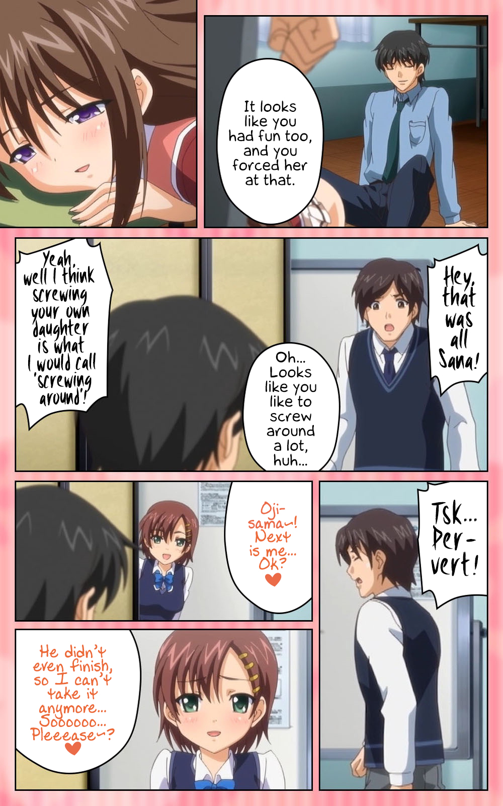 [Blue Gale] [Full Color Seijin Han]Oni Chichi 1 #2 Hashitanai Seiso na Leggings Complete Ban[Digital] [English] [EHCOVE] Page 107