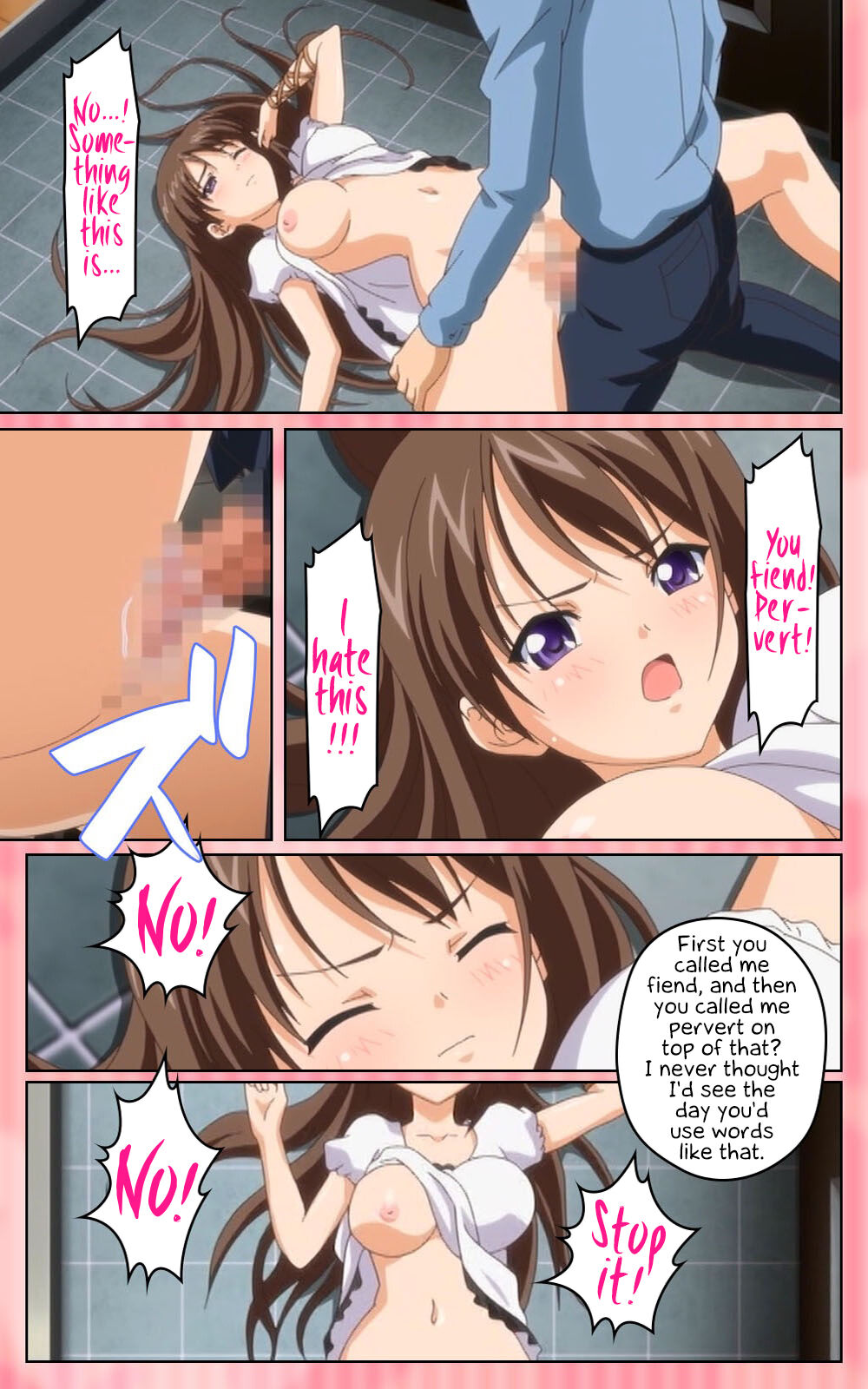 [Blue Gale] [Full Color Seijin Han]Oni Chichi 1 #2 Hashitanai Seiso na Leggings Complete Ban[Digital] [English] [EHCOVE] Page 63