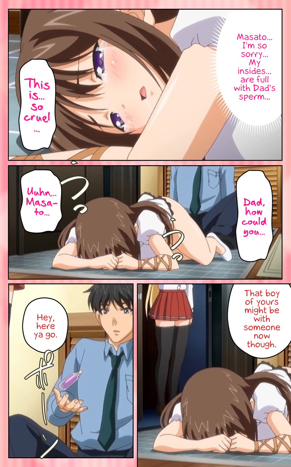 [Blue Gale] [Full Color Seijin Han]Oni Chichi 1 #2 Hashitanai Seiso na Leggings Complete Ban[Digital] [English] [EHCOVE] Page 76