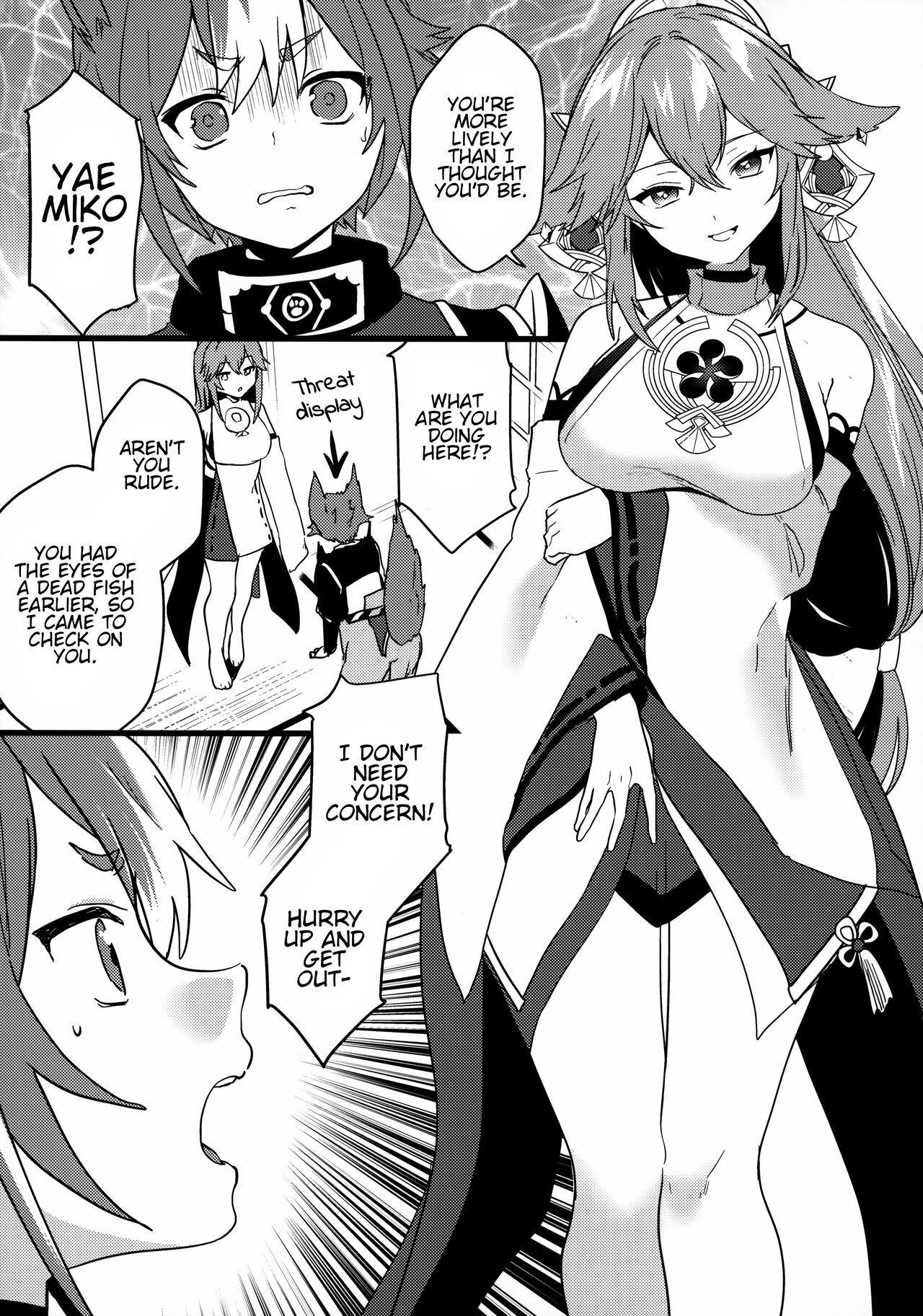 (C100) [PANA LAND (Kazepana)]Inu to Kitsune ga Majiwaru Yoru ni | The Relationship Between The Dog And Fox In The Night(Genshin Impact) [English] [JKScans] Page 6