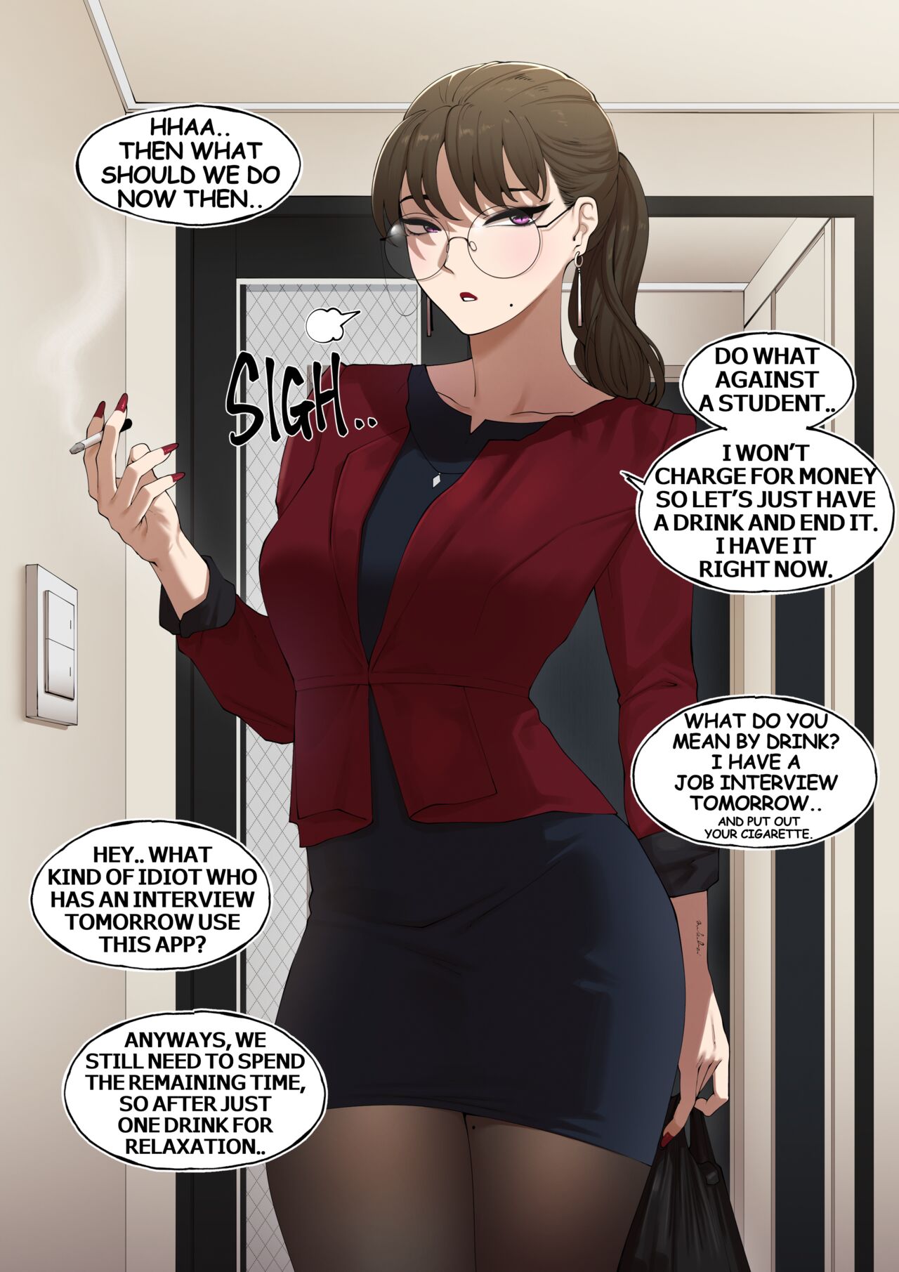 [ABBB]Delivery MILF[English] [Decensored] Page 23