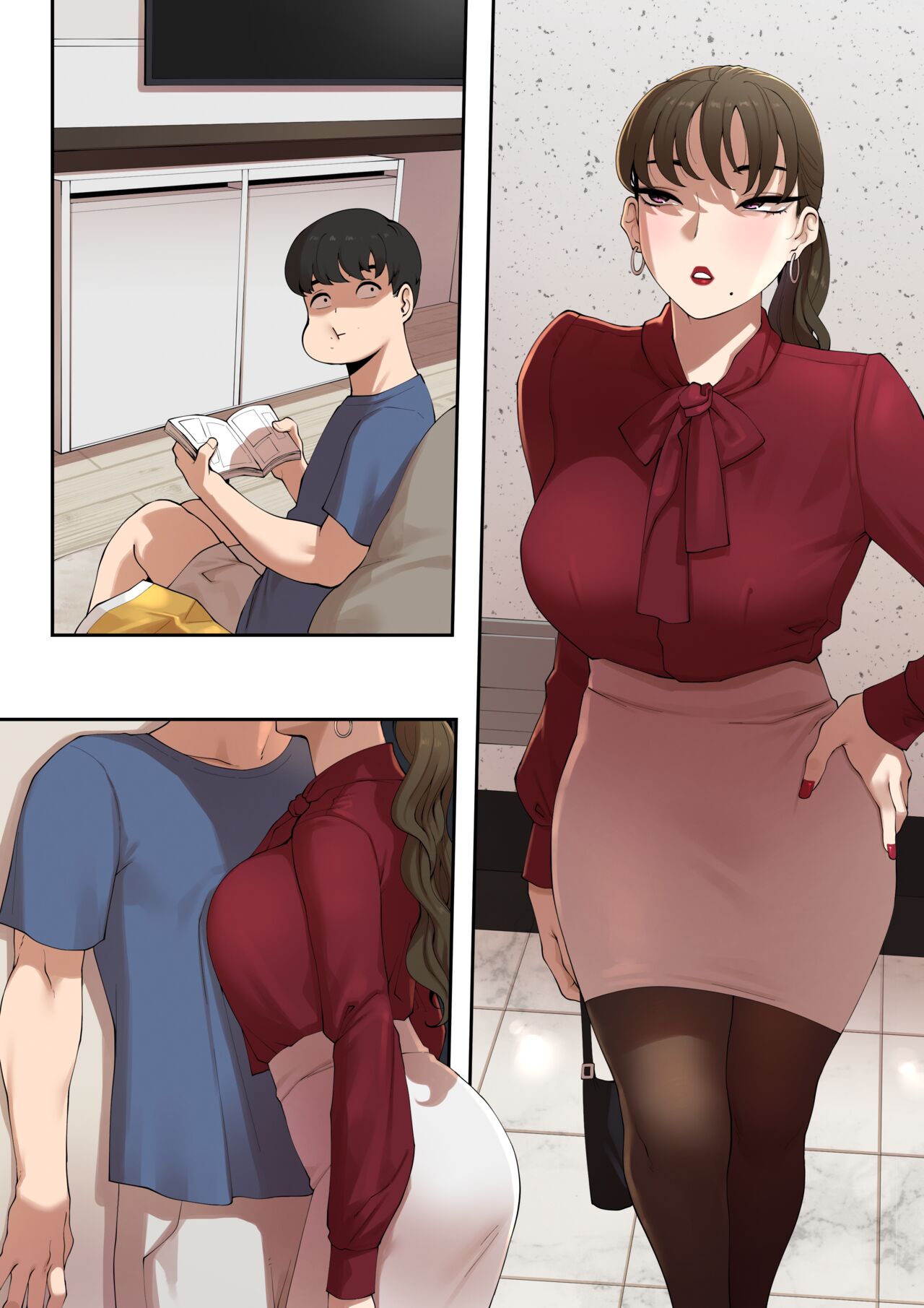 [ABBB]Delivery MILF[English] [Decensored] Page 53