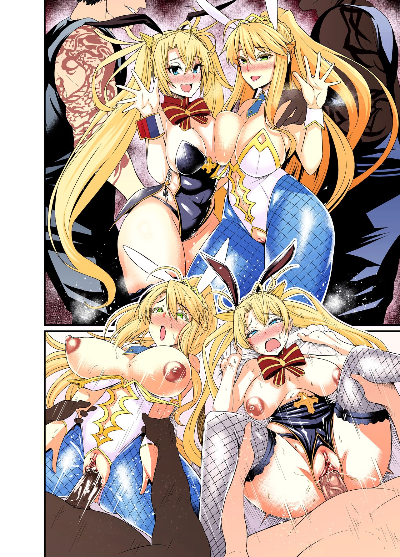 [Ankoman]Bitch Kengou Sex Nanairo Shoubu [Bunny Shishiou Hen] + C97 Limited Event Bonus Picture(Fate/Grand Order)  [English] [SeidelPledge] [Digital] [Colourized] Page 8