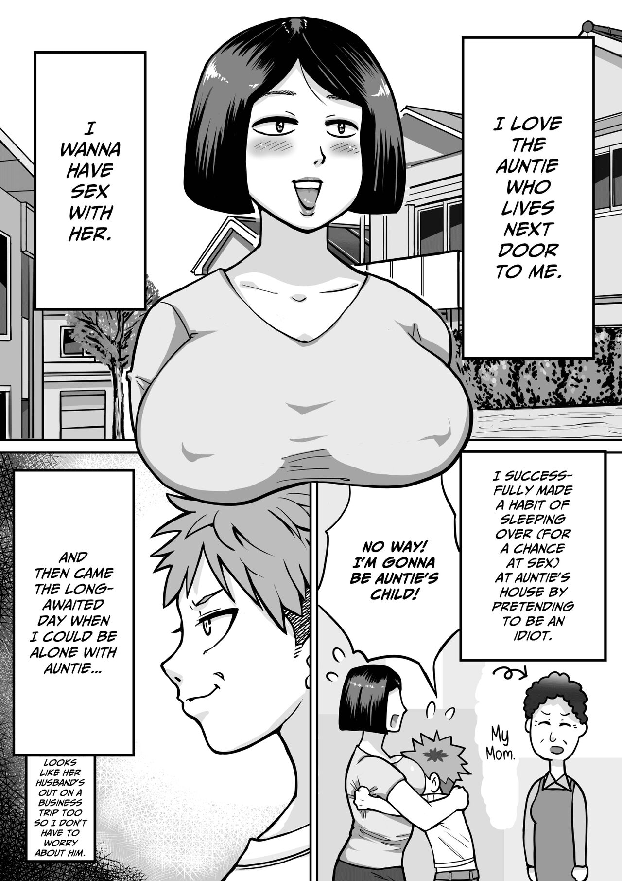 [Ichigo Cookie]Boku no Daisuki na Oba-chan | My Beloved Auntie[English] [CulturedCommissions] Page 3