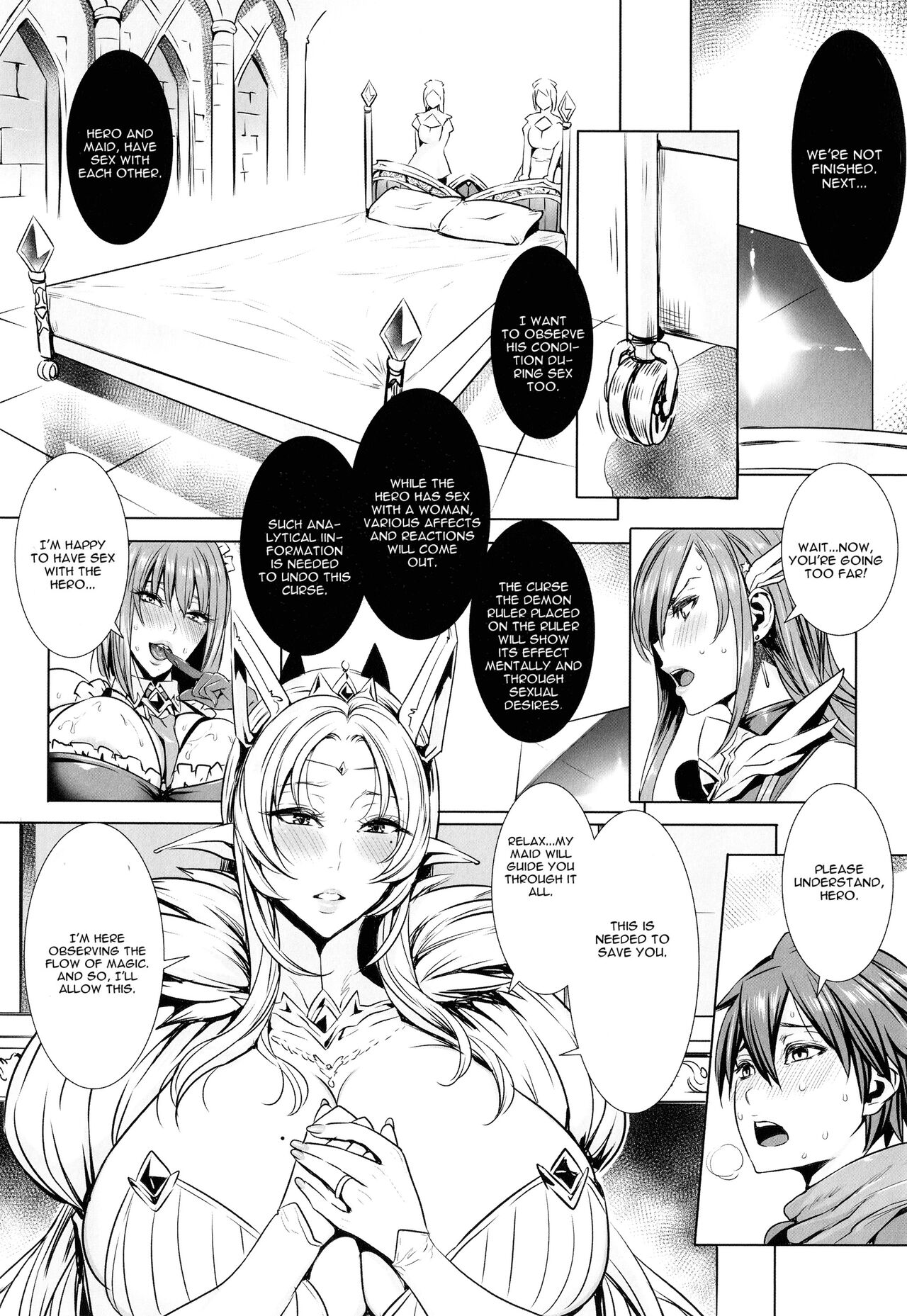 [Fei]Ippai Itte ne, Yuusha-sama | Please Cum for Me My Hero[English] Page 15