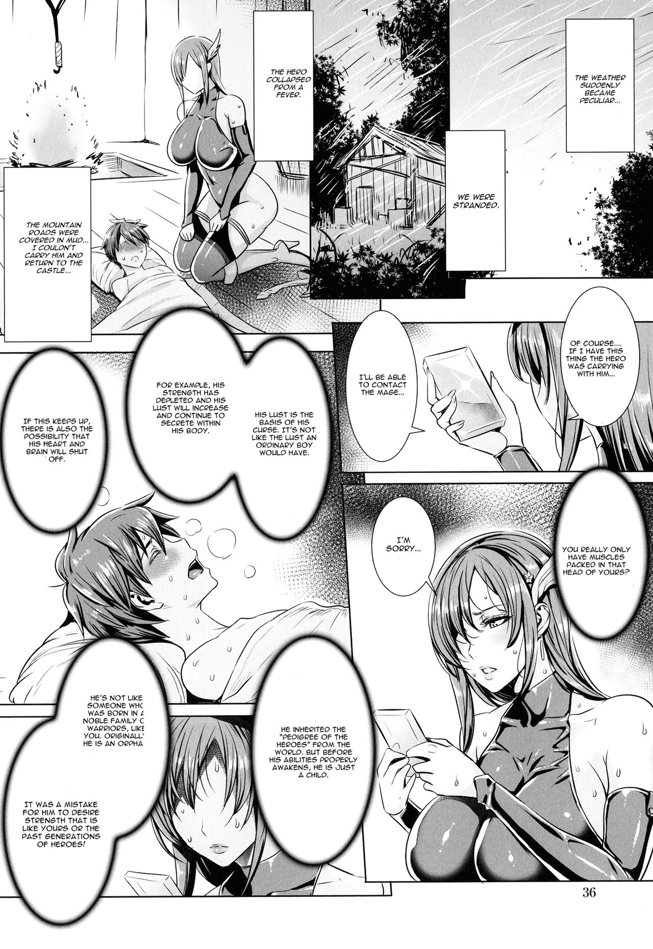 [Fei]Ippai Itte ne, Yuusha-sama | Please Cum for Me My Hero[English] Page 39