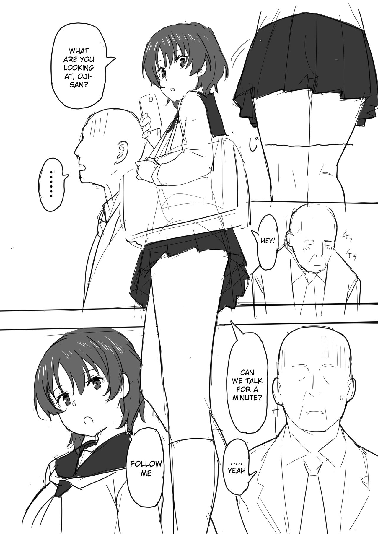 (C99) [Kamagabuchi (Hatanaka)]Schoolgirl and Old Man[English] [Gagak_Ireng] Page 3