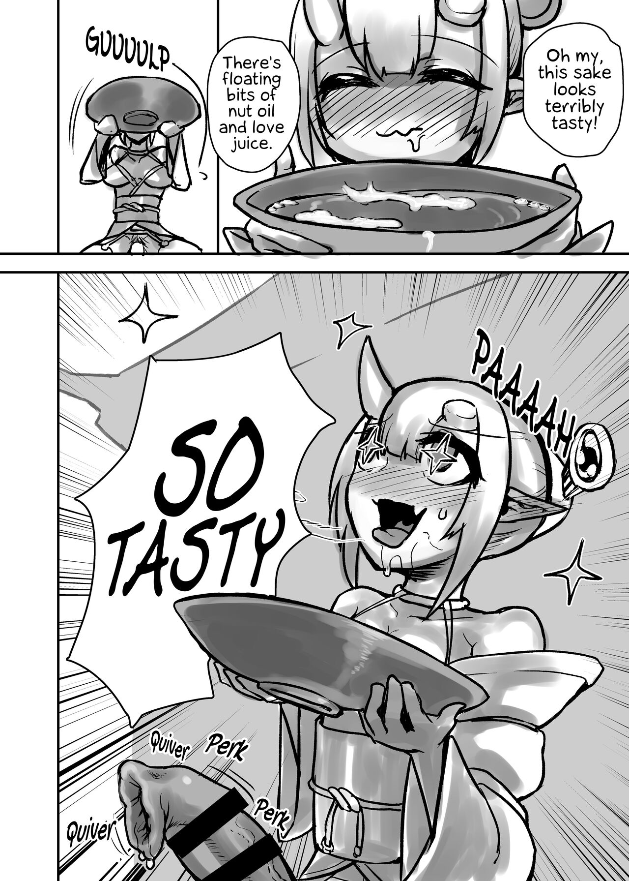 [Nisin Sansin (Nisin)]Futanari Oni no Onitamazake | Futanari Demon's Oni Nut Sake[English] Page 5