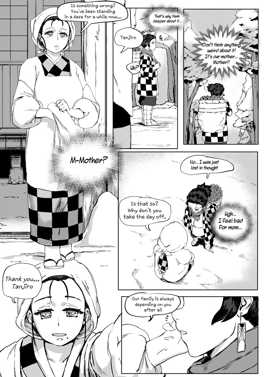 [Tobe]Haha to Watashi (jou) | Mother and I(First Part) (Kimetsu no Yaiba) [English] [Uncle Bane] Page 12