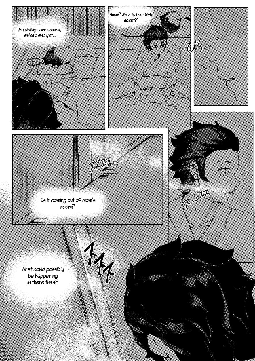 [Tobe]Haha to Watashi (jou) | Mother and I(First Part) (Kimetsu no Yaiba) [English] [Uncle Bane] Page 7