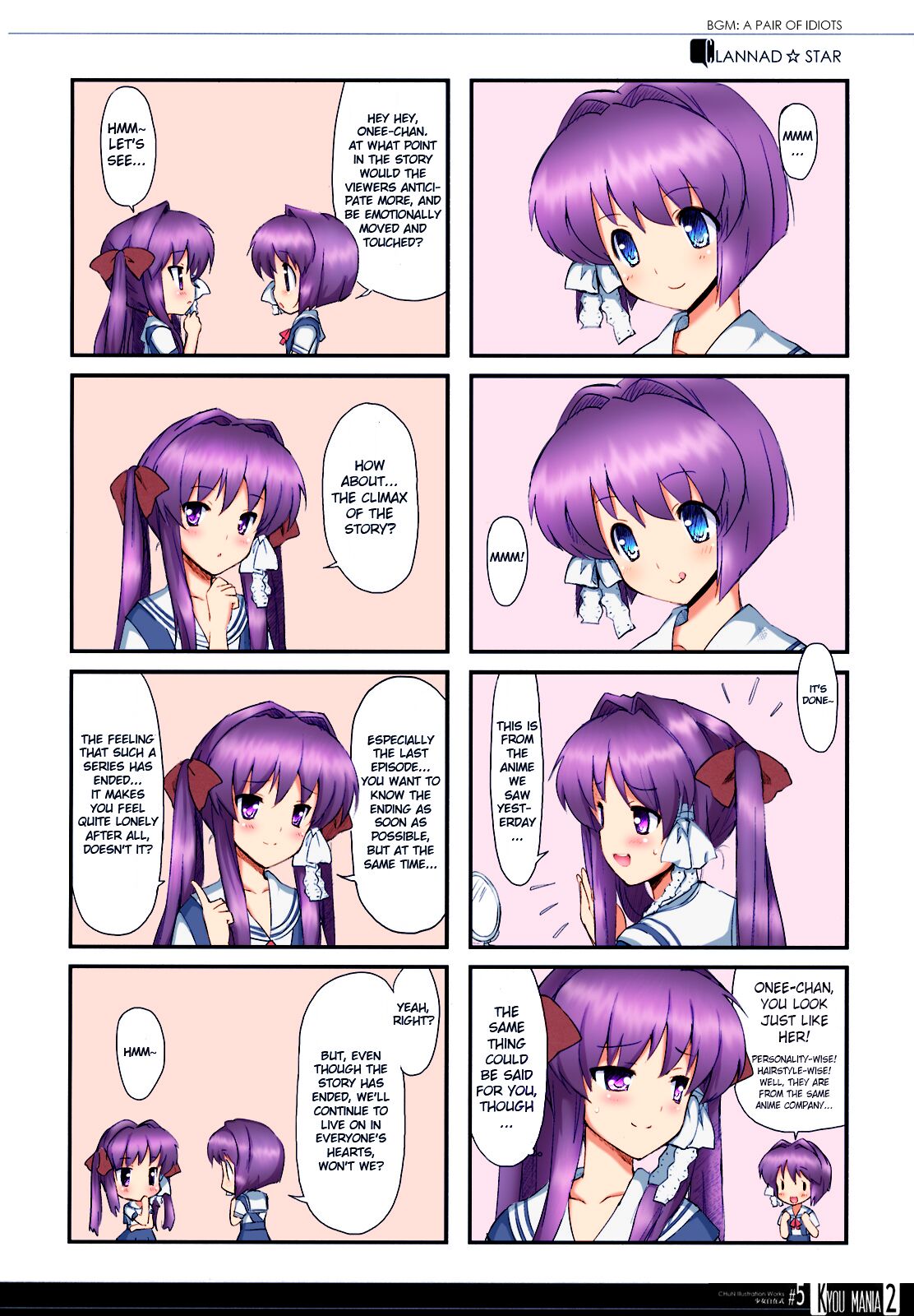 (COMIC1☆3) [Fuuma Kekkai, Friendly Sky (CHuN)]Kyou Mania 2(Clannad: After Story) [English] [Hen_Colorist] [Colorized] [Decensored] Page 23