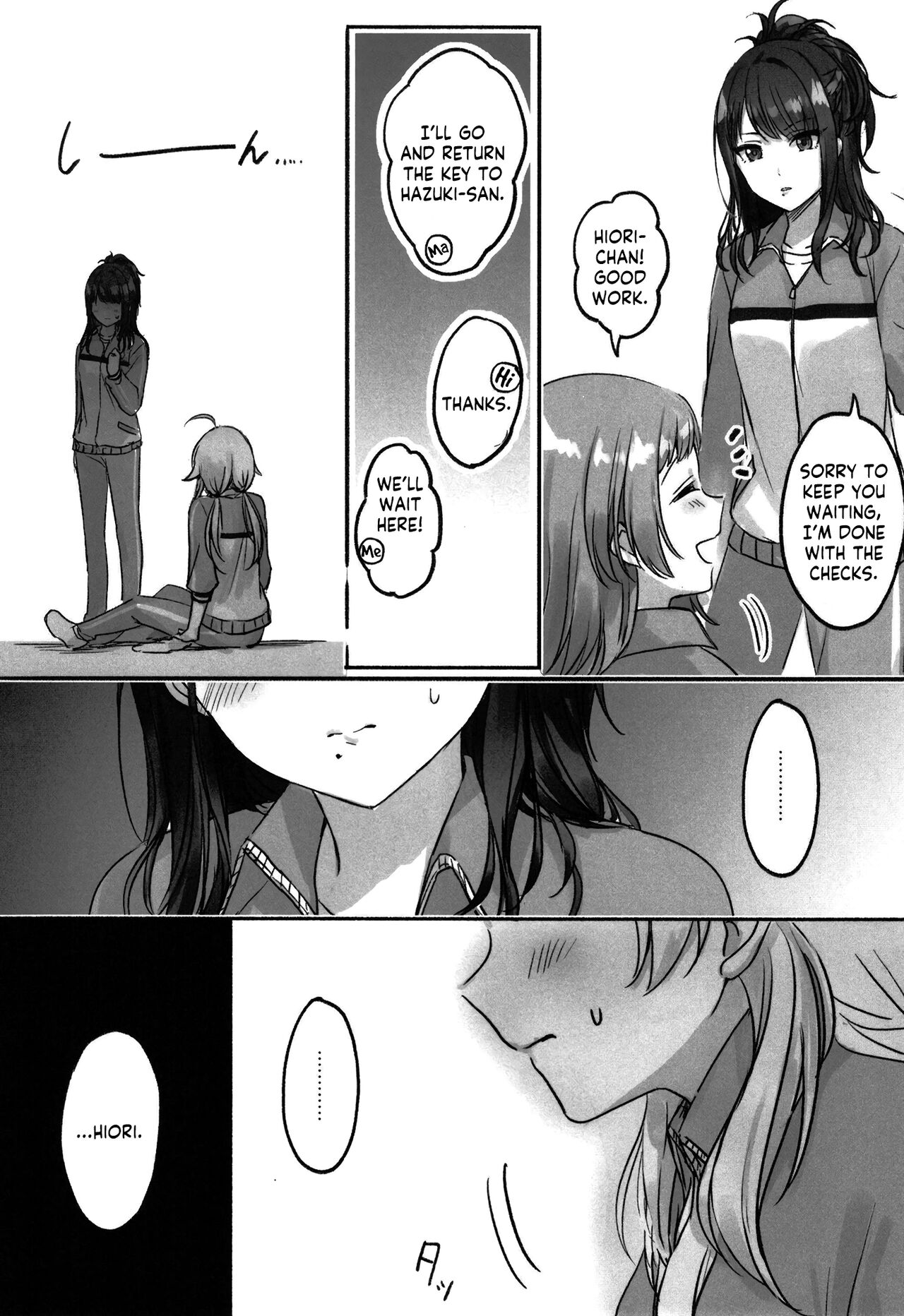 (2021-03 Akihabara Chou Doujinsai) [Tsuki no Uragawa (Romi)]Hachimiya-san to Kazano-san wa Sex ga Dekinai(THE iDOLM@STER: Shiny Colors) [English] [GenericWeeb] Page 21