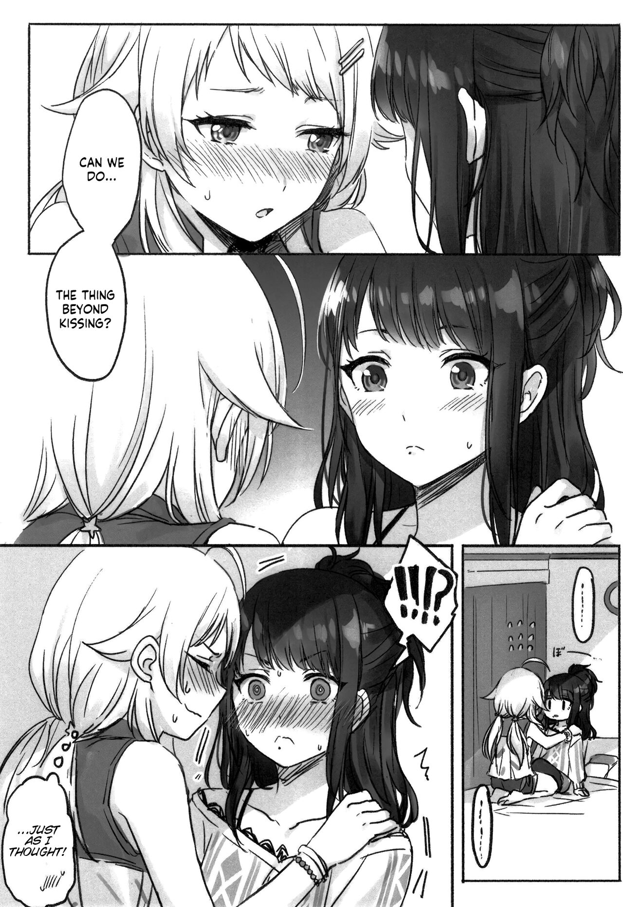 (2021-03 Akihabara Chou Doujinsai) [Tsuki no Uragawa (Romi)]Hachimiya-san to Kazano-san wa Sex ga Dekinai(THE iDOLM@STER: Shiny Colors) [English] [GenericWeeb] Page 5