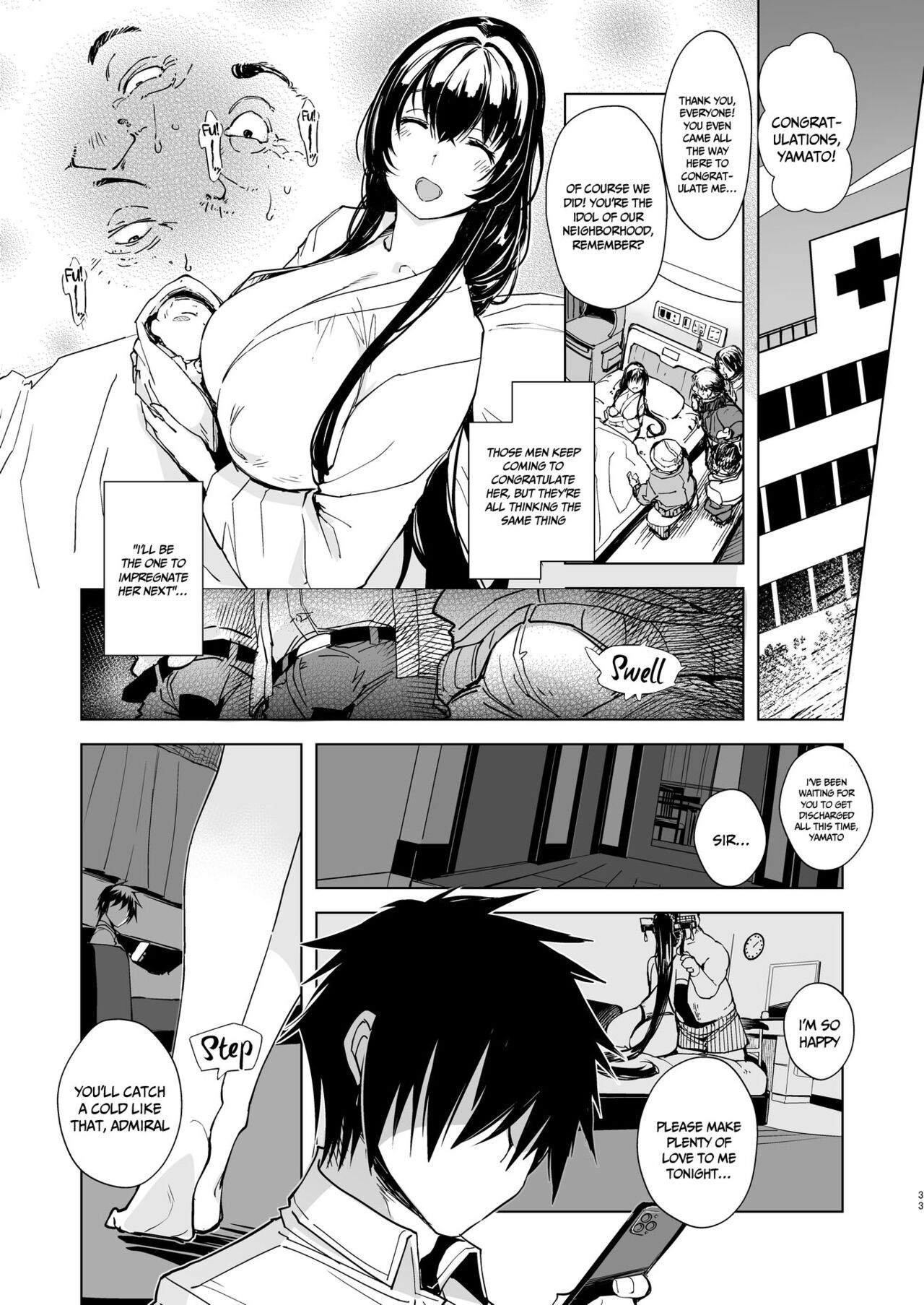 [Xration (mil)]Hishokan Kashima no Houkokusho 4 | Report of the Secretary Kashima 4(Kantai Collection -KanColle-) [English] {Doujins.com} [Digital] Page 32