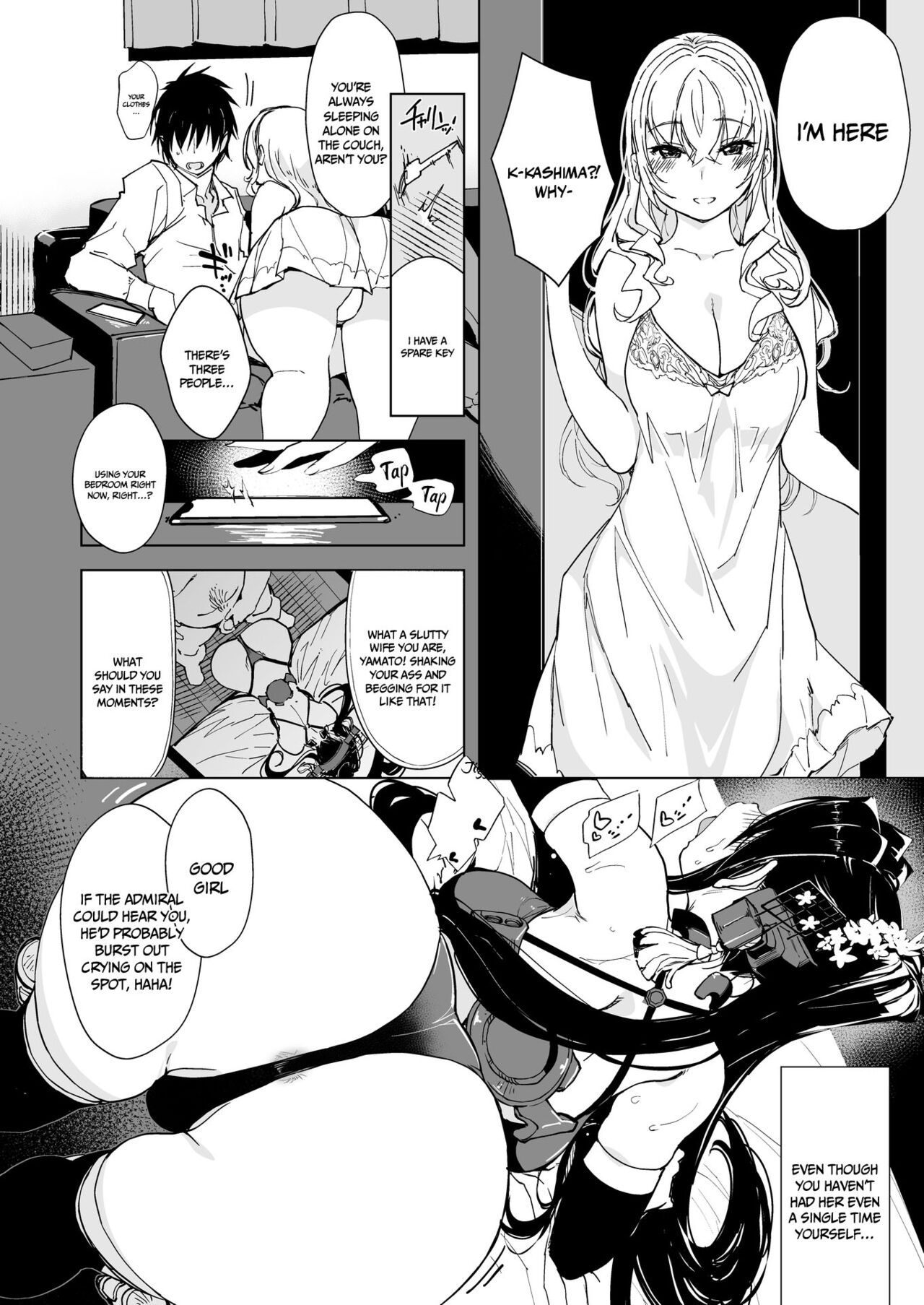 [Xration (mil)]Hishokan Kashima no Houkokusho 4 | Report of the Secretary Kashima 4(Kantai Collection -KanColle-) [English] {Doujins.com} [Digital] Page 33