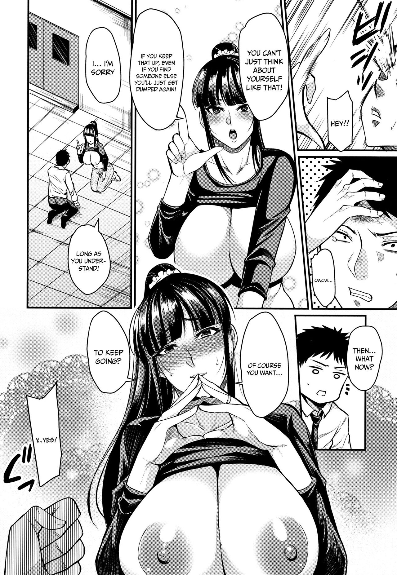 [Nishida Megane]Tsuma Chichi Temptation | Wife Breast Temptation Ch. 1-11[English] {Doujins.com} Page 175