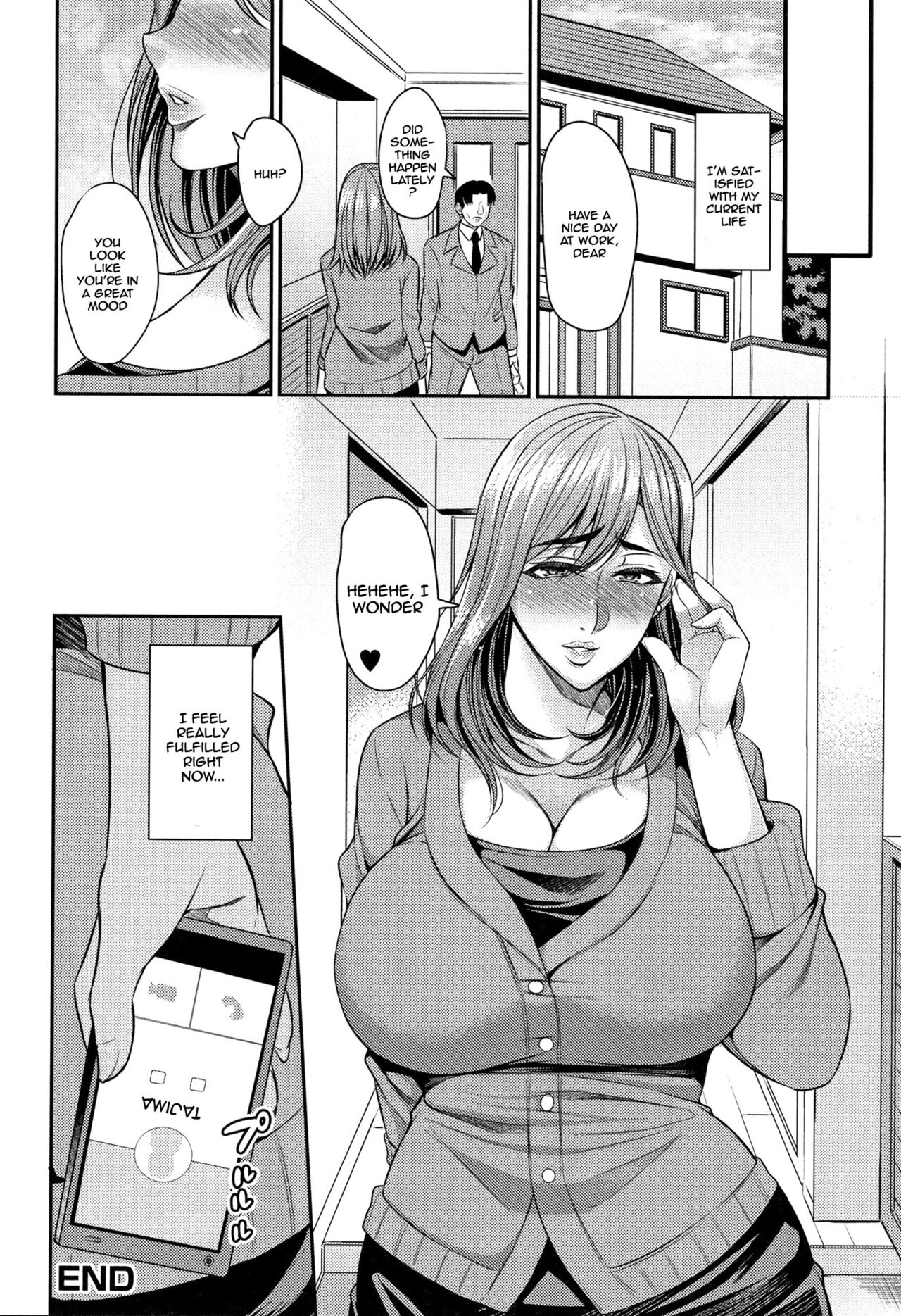 [Nishida Megane]Tsuma Chichi Temptation | Wife Breast Temptation Ch. 1-11[English] {Doujins.com} Page 85