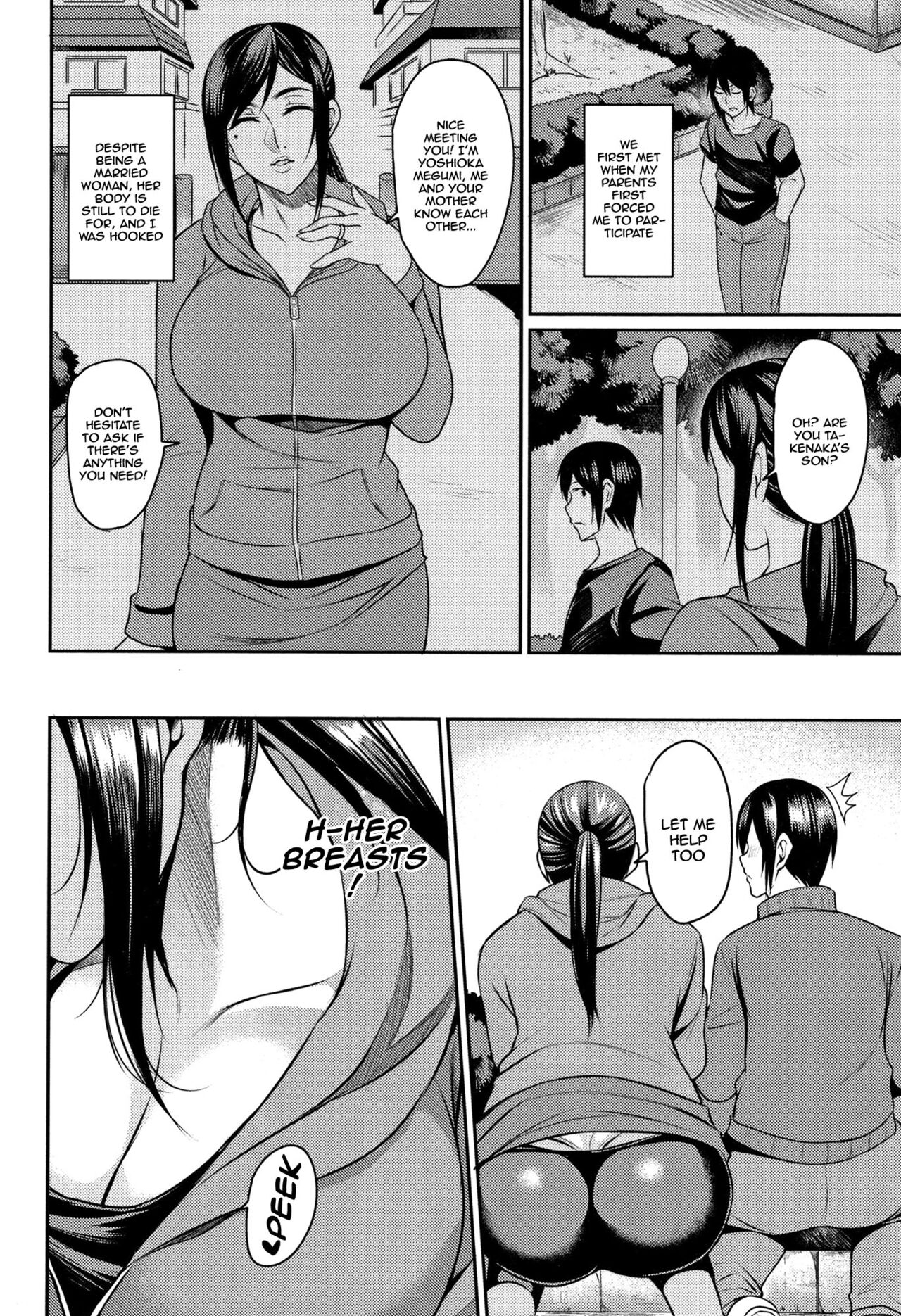 [Nishida Megane]Tsuma Chichi Temptation | Wife Breast Temptation Ch. 1-11[English] {Doujins.com} Page 87