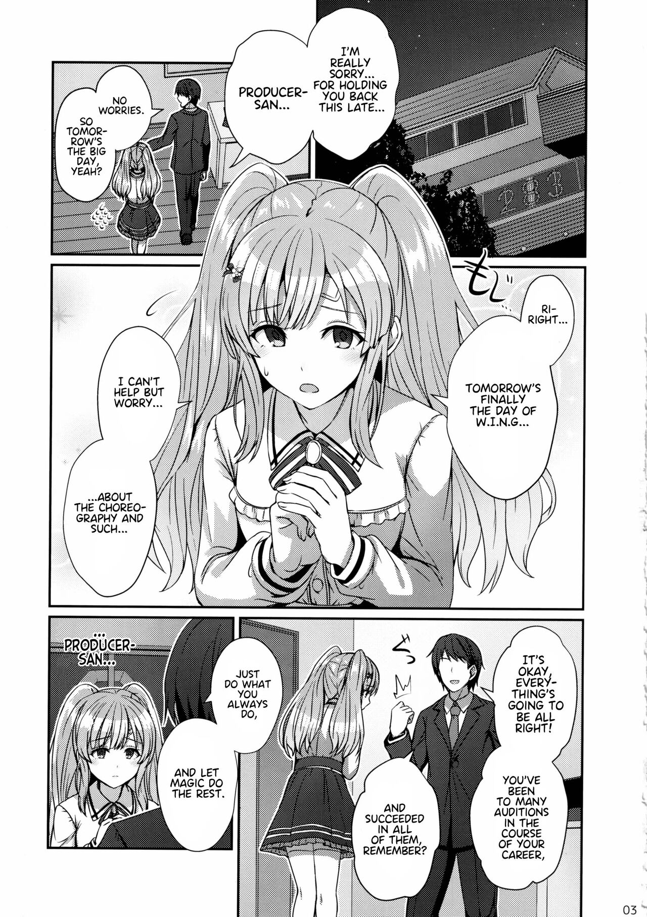 (C97) [L5EX (Kamelie)]Kiriko no Yume | Kiriko's Dream(THE iDOLM@STER: Shiny Colors) [English] [Project Valvrein] Page 2
