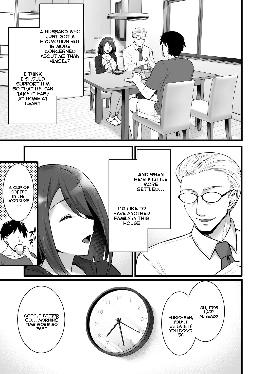 [Himeya (Abe Inori)]Saimin Kisei Kazoku ~Joushiki Kaihen, Kazoku ni Natte Otto Kounin no Hitozuma Saimin Sex~[ENGLISH] Page 5