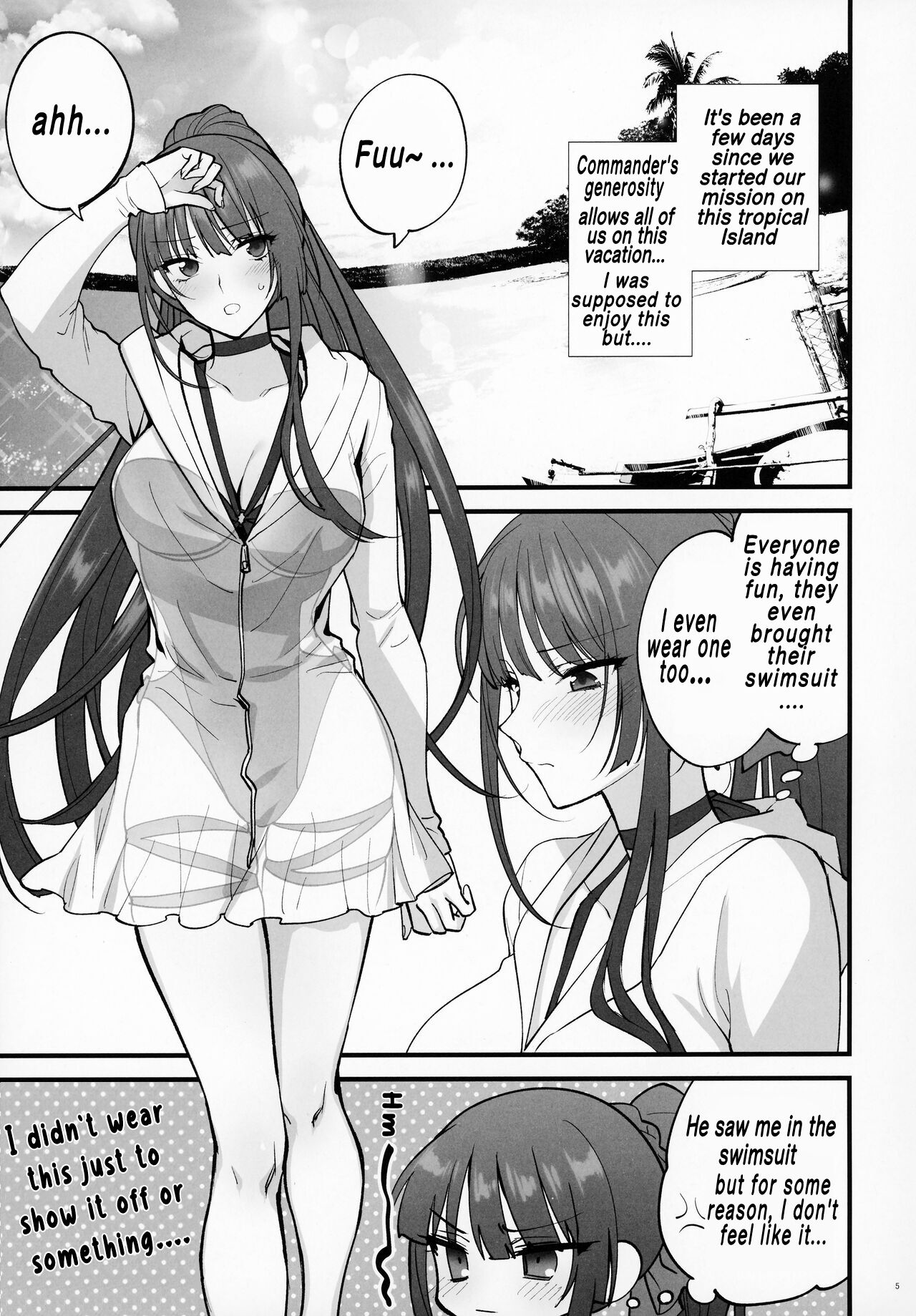 (C100) (Syoukaki)MIzugi Miseni Kita Dakedashi!!(Girls' Frontline) [English] Page 4