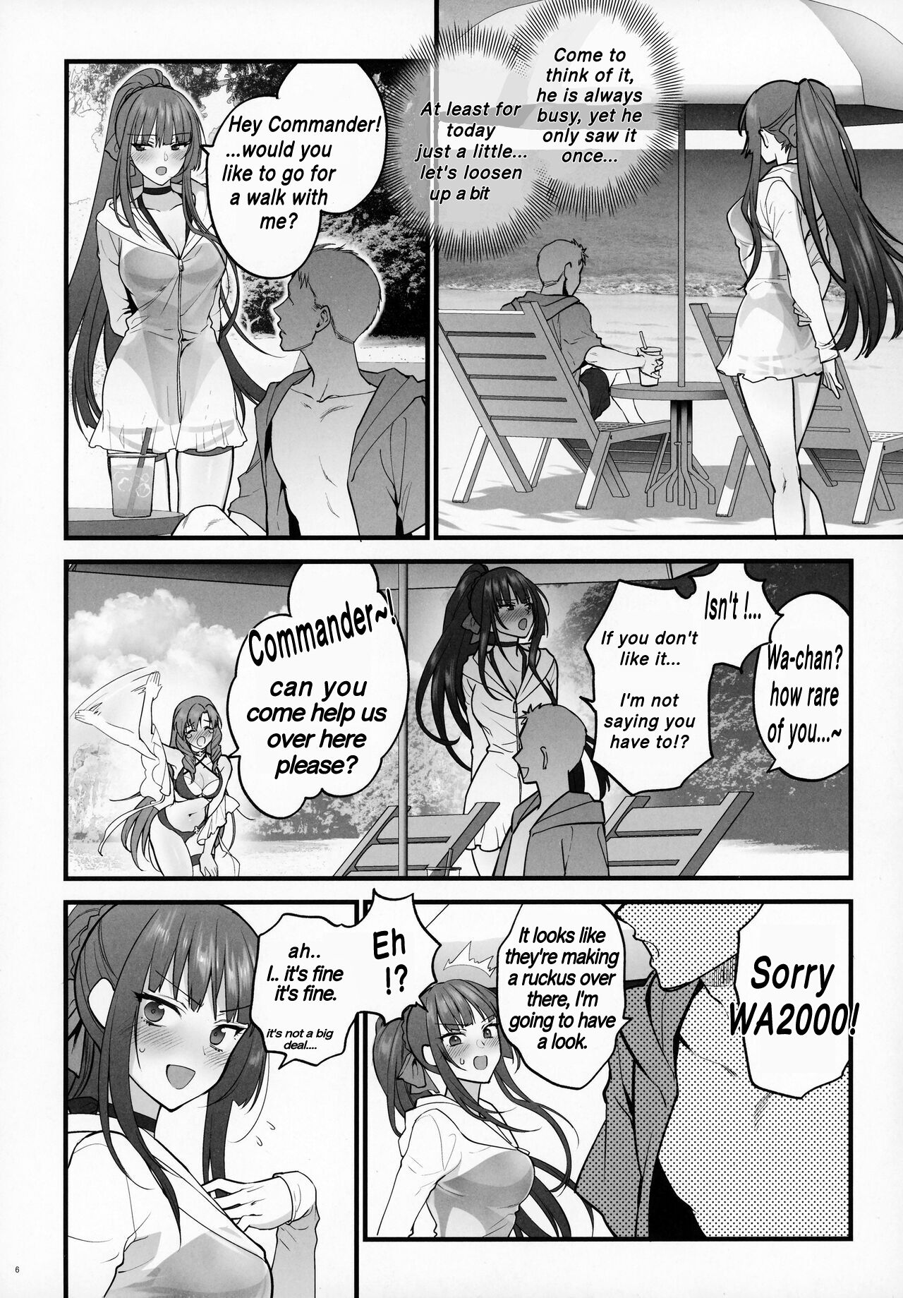 (C100) (Syoukaki)MIzugi Miseni Kita Dakedashi!!(Girls' Frontline) [English] Page 5