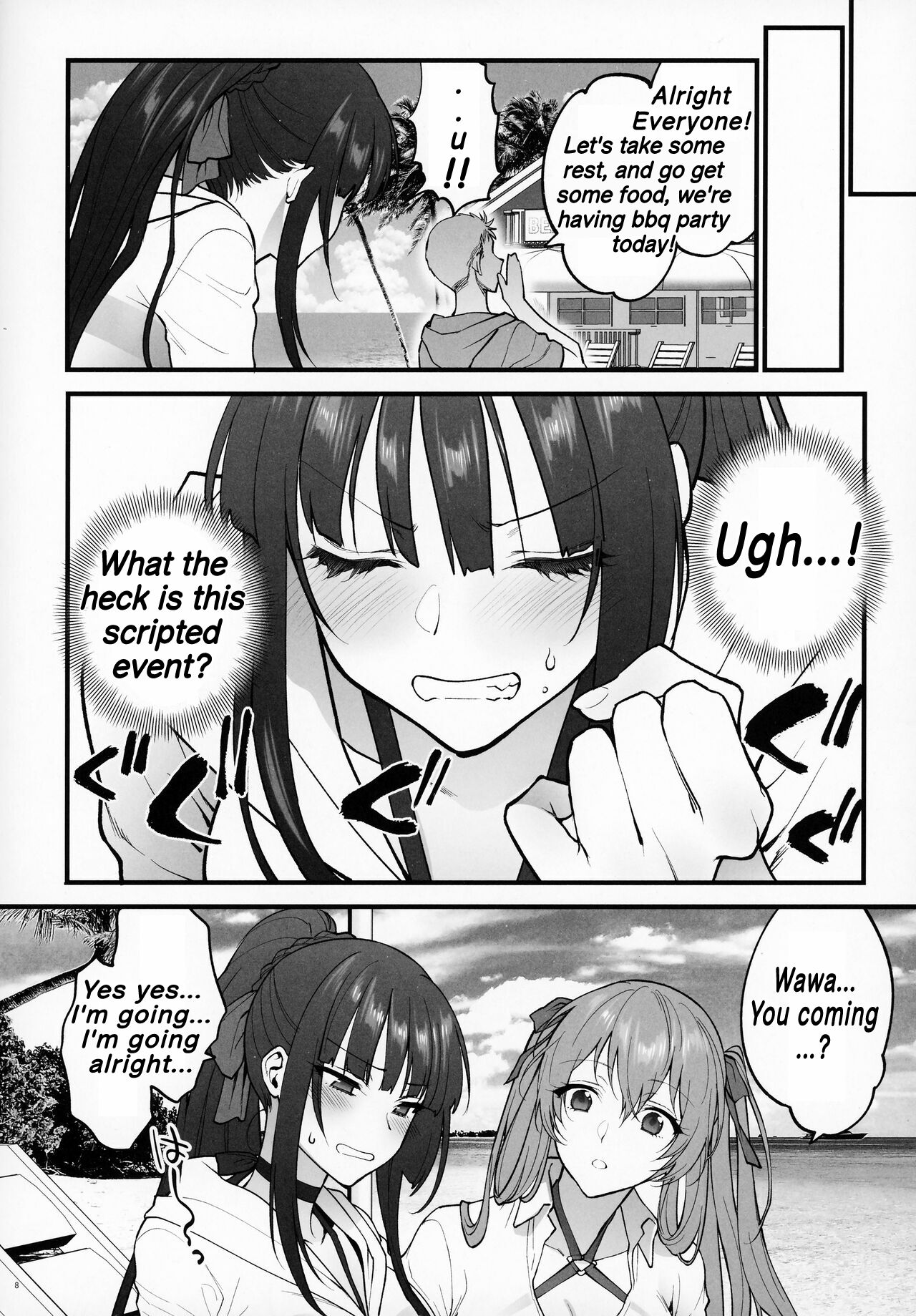 (C100) (Syoukaki)MIzugi Miseni Kita Dakedashi!!(Girls' Frontline) [English] Page 7