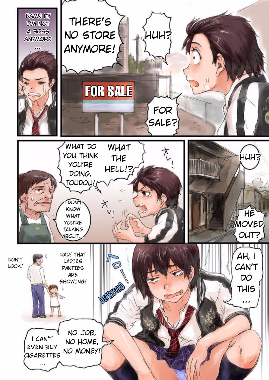 [Sasagawa Iko]Joshikousei ni Kigaetara | Changed into a high school girl 1-4[English] Page 40