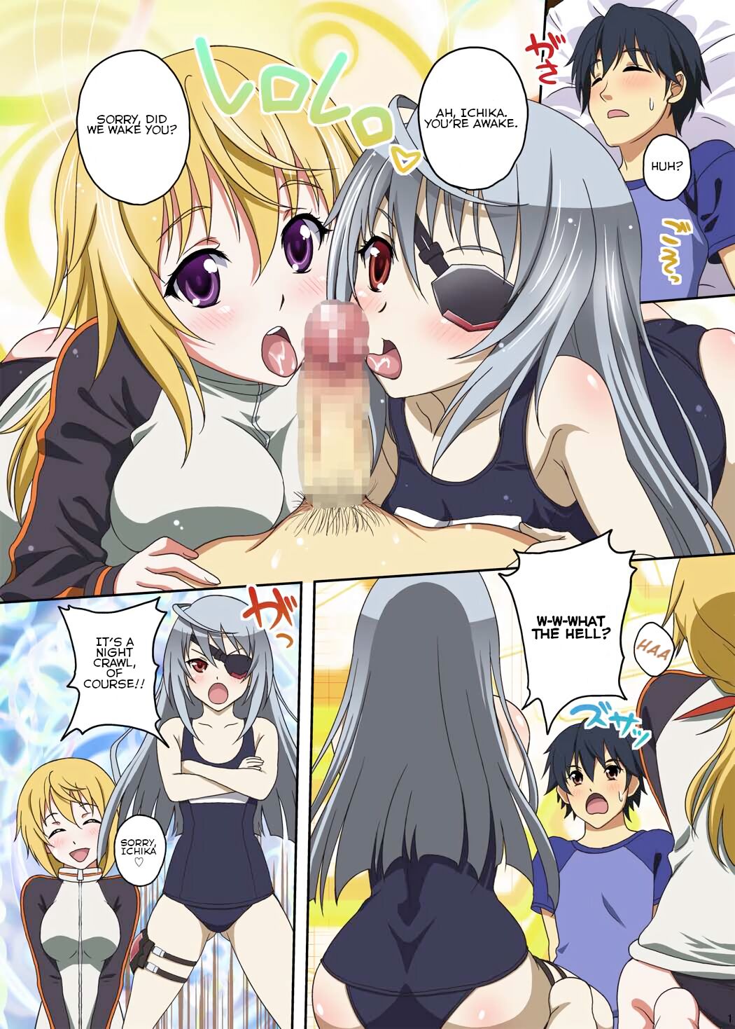 (C80) [Studio Aruta (Kusui Aruta)]IS no Hon(Kari) (IS <Infinite Stratos>) [English] [QazzyzzaQ] Page 2