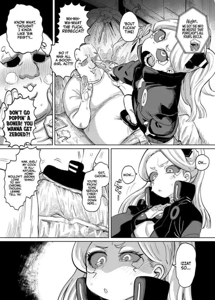 [Dekosuke]Rebecca-chan to Zukobako Manga | Gettin' Busy With Becca(Cyberpunk: Edgerunners) [English] [Xzosk]