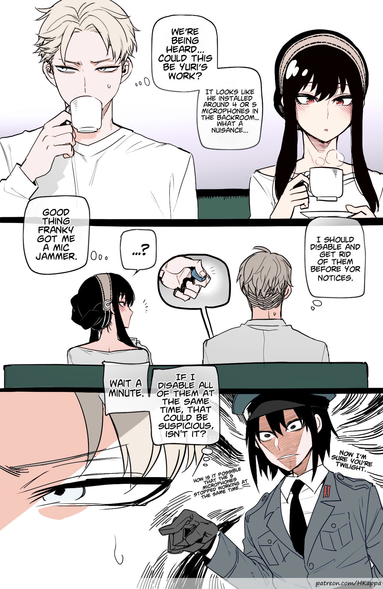 [ratatatat74]Spy x Sex(04/2022 reward) [Hornypanas][HKappa] (Spy X Family)[Full Color][English] Page 4
