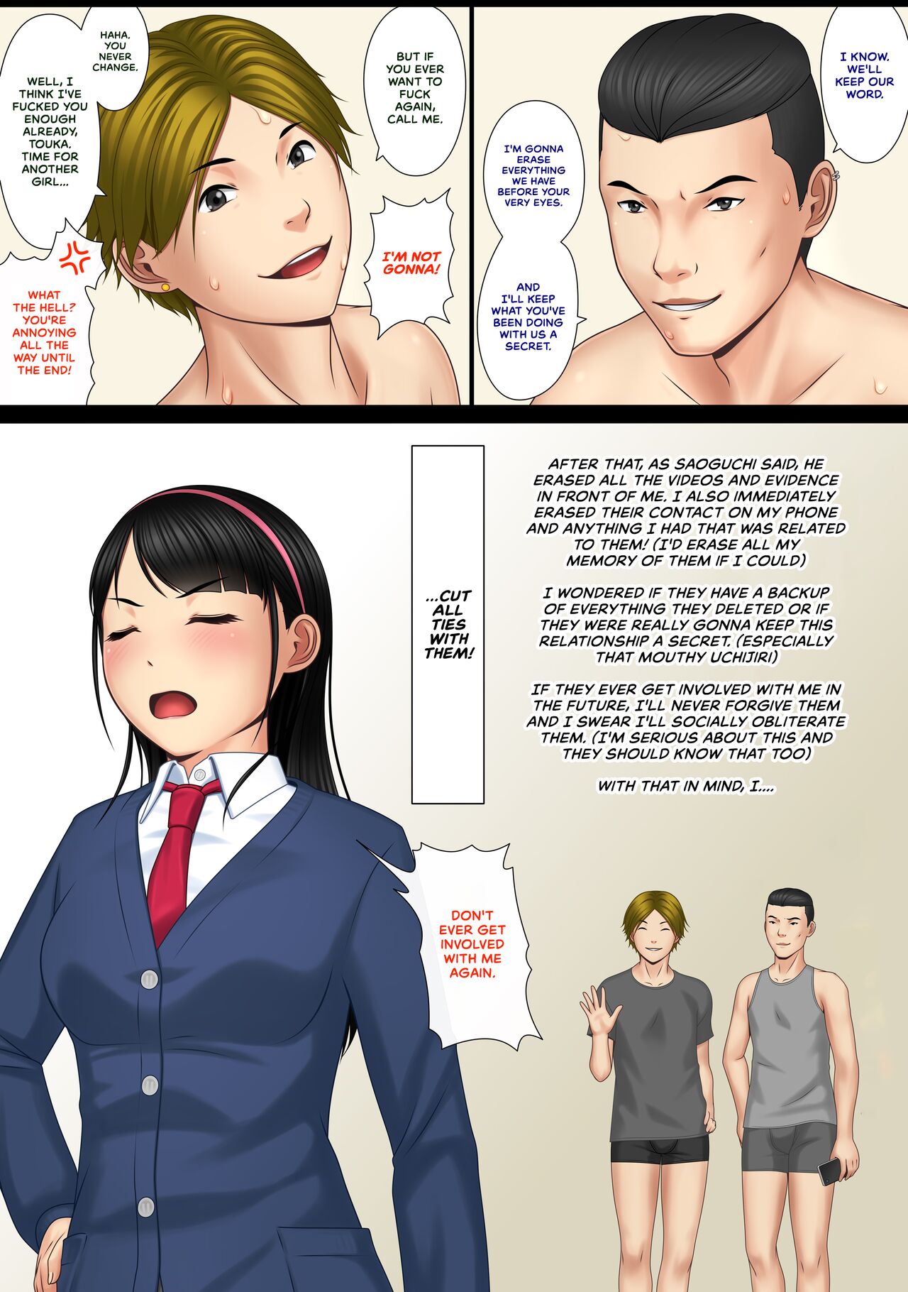 [Yokoshima]Kaikan ≠ Kareshi 3 ~Watashi wa M nanka janai!~[English] [CulturedCommissions] Page 65