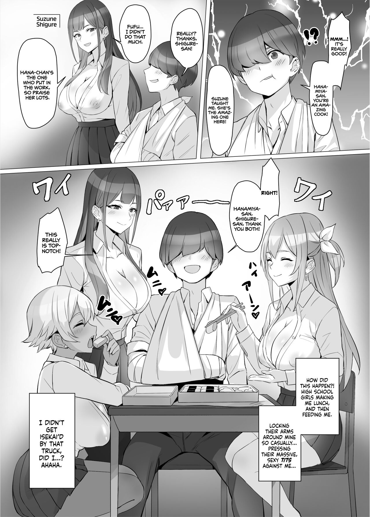 [Shiroganean (Kuromogu)]Gal o Tasuketara Isekai Tenseikyuu no ReaJuu Seikatsu ga Hajimatta!? | I Saved a Gyaru and Now I'm a Normie!?[English] [head empty + friends] Page 11