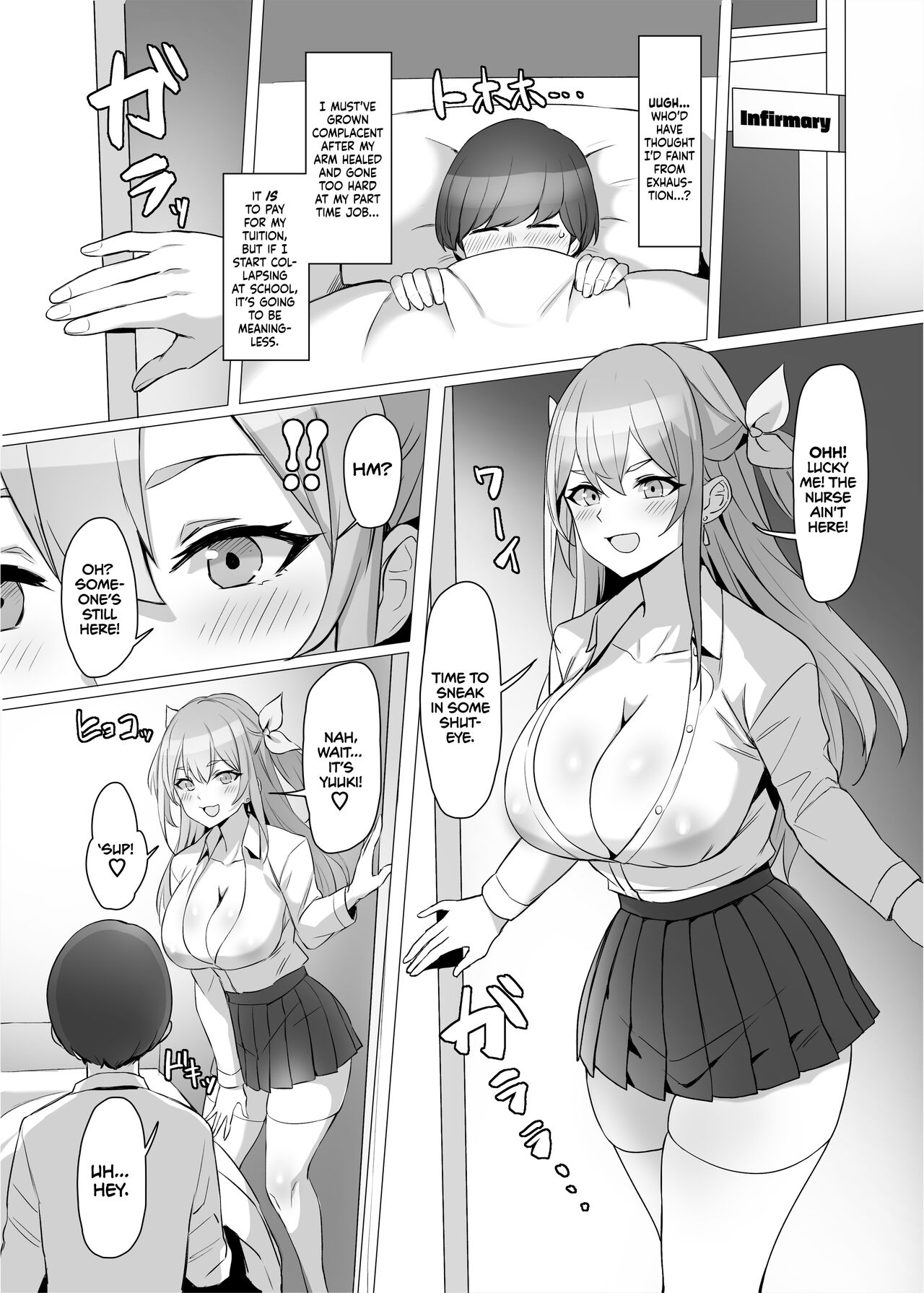 [Shiroganean (Kuromogu)]Gal o Tasuketara Isekai Tenseikyuu no ReaJuu Seikatsu ga Hajimatta!? | I Saved a Gyaru and Now I'm a Normie!?[English] [head empty + friends] Page 16