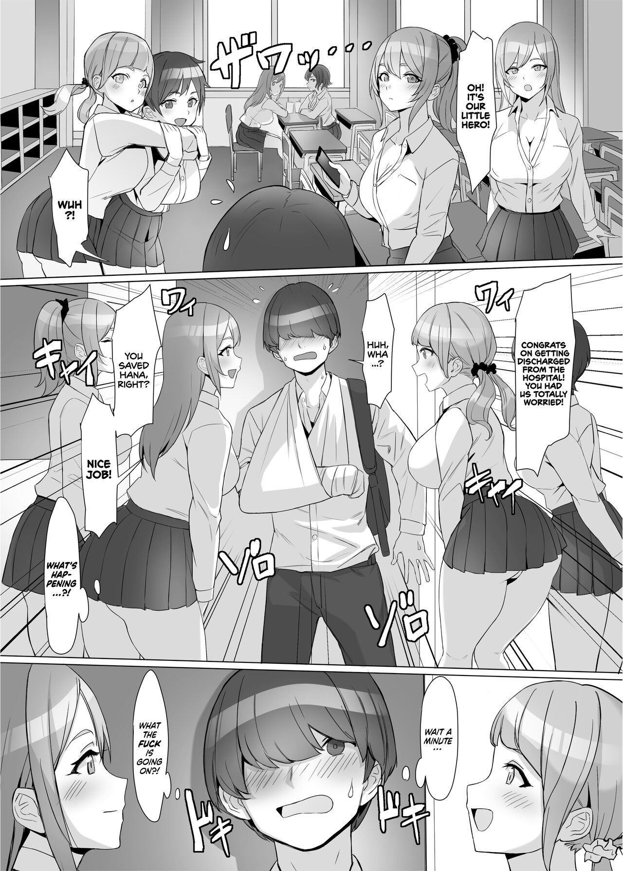 [Shiroganean (Kuromogu)]Gal o Tasuketara Isekai Tenseikyuu no ReaJuu Seikatsu ga Hajimatta!? | I Saved a Gyaru and Now I'm a Normie!?[English] [head empty + friends] Page 7