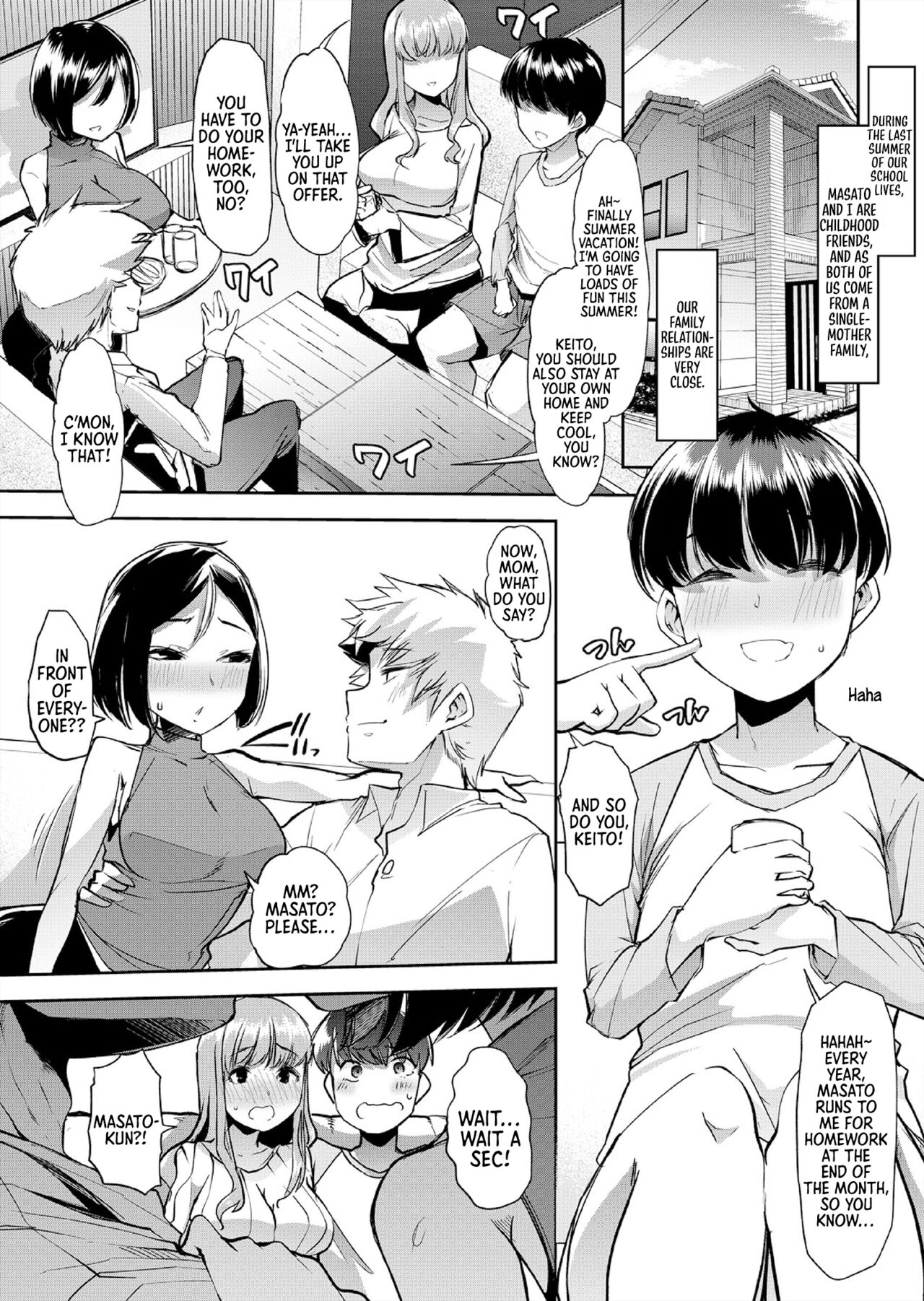[GOYA]Mama wa SeFri - Boku wa Tomodachi no Okaa-san to Sex o Suru | Fuck-Buddy Mom — I have Sex with my Friend's Mom Part 1[English] [Sonarin Scans] Page 2
